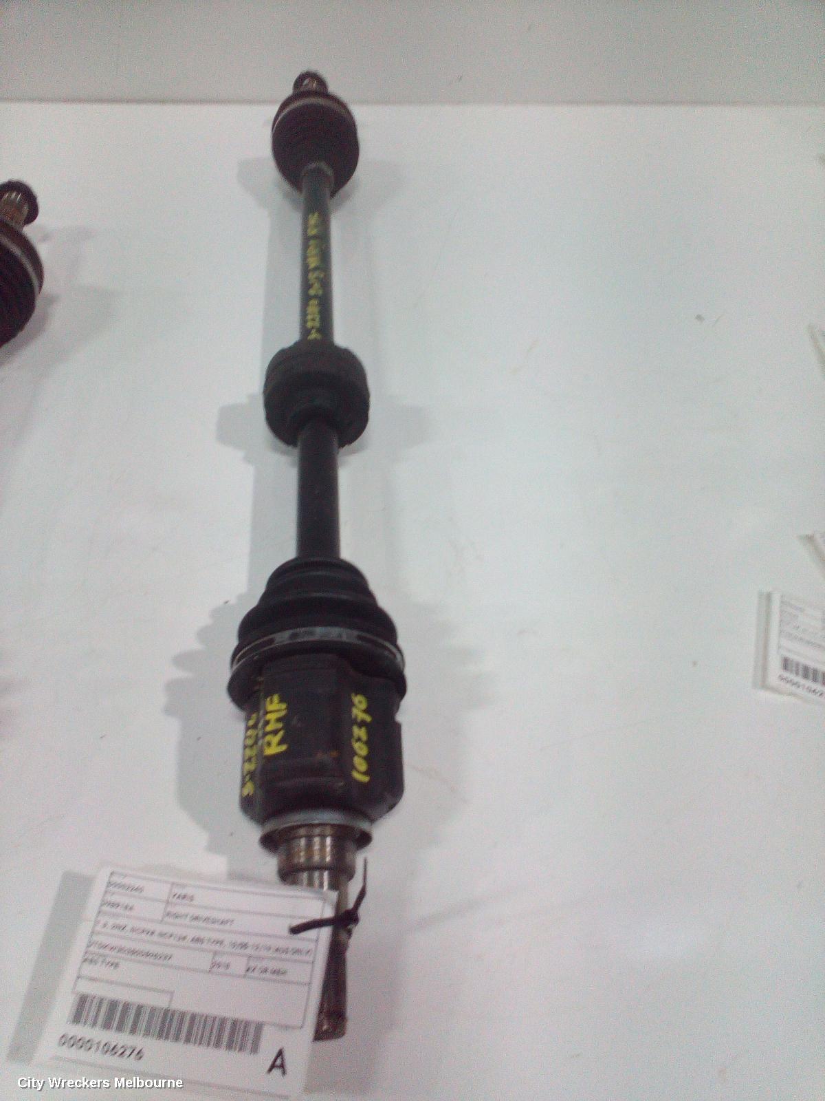 TOYOTA YARIS RIGHT DRIVESHAFT, 1.3, 2NZ, NCP9#-NCP13#, ABS TYPE, 10/2005 - 12/2019 (AUS ONLY) - Image 1