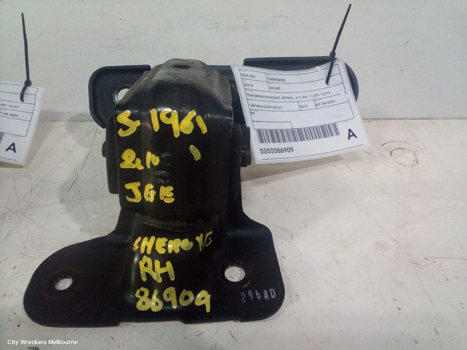 JEEP CHEROKEE MOUNT, TRANSMISSION MOUNT, PETROL, 3.7, KK, 11/2007 - 10/2012 - Image 1