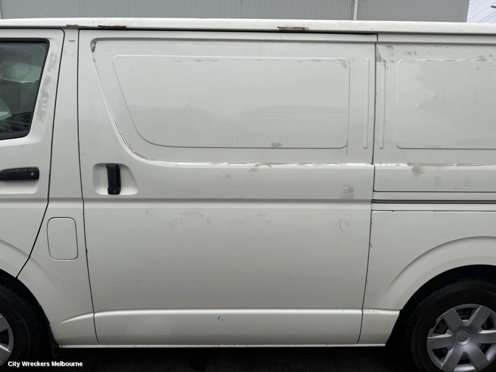 TOYOTA HIACE LEFT REAR DOOR/SLIDING, TRH/KDH, LWB/SWB, PANEL TYPE, 01/2005 - 04/2019 - Image 1