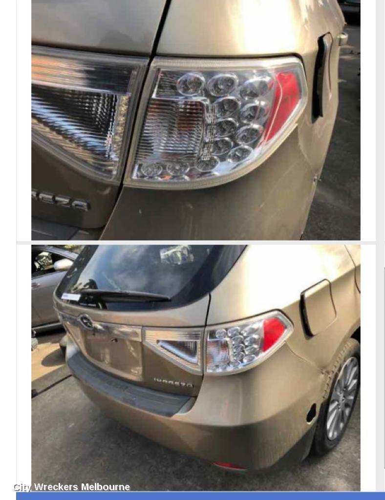 SUBARU IMPREZA RIGHT TAILLIGHT, G3, HATCH, IN BODY, 04/2007 - 11/2011 - Image 1