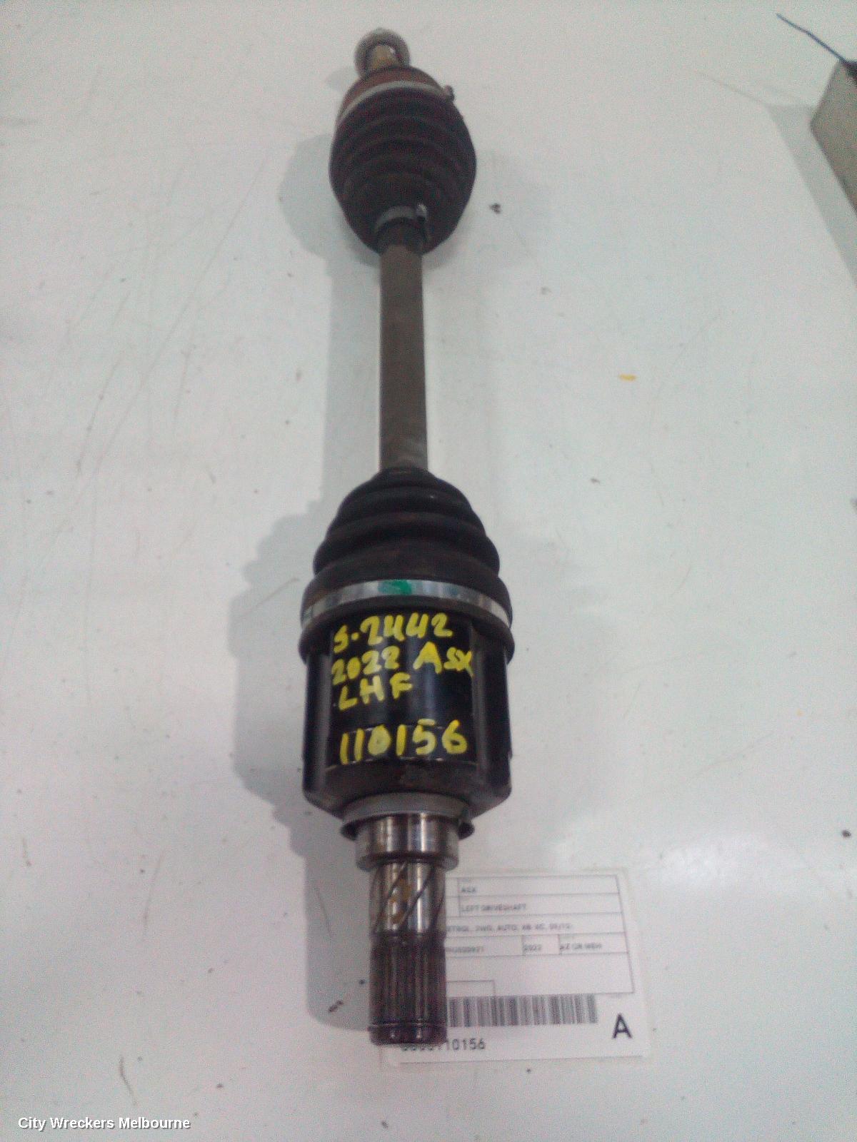 MITSUBISHI ASX LEFT DRIVESHAFT, FRONT, 2.0, PETROL, 2WD, AUTO, XB-XD, 08/2012 - 12/2024 - Image 1