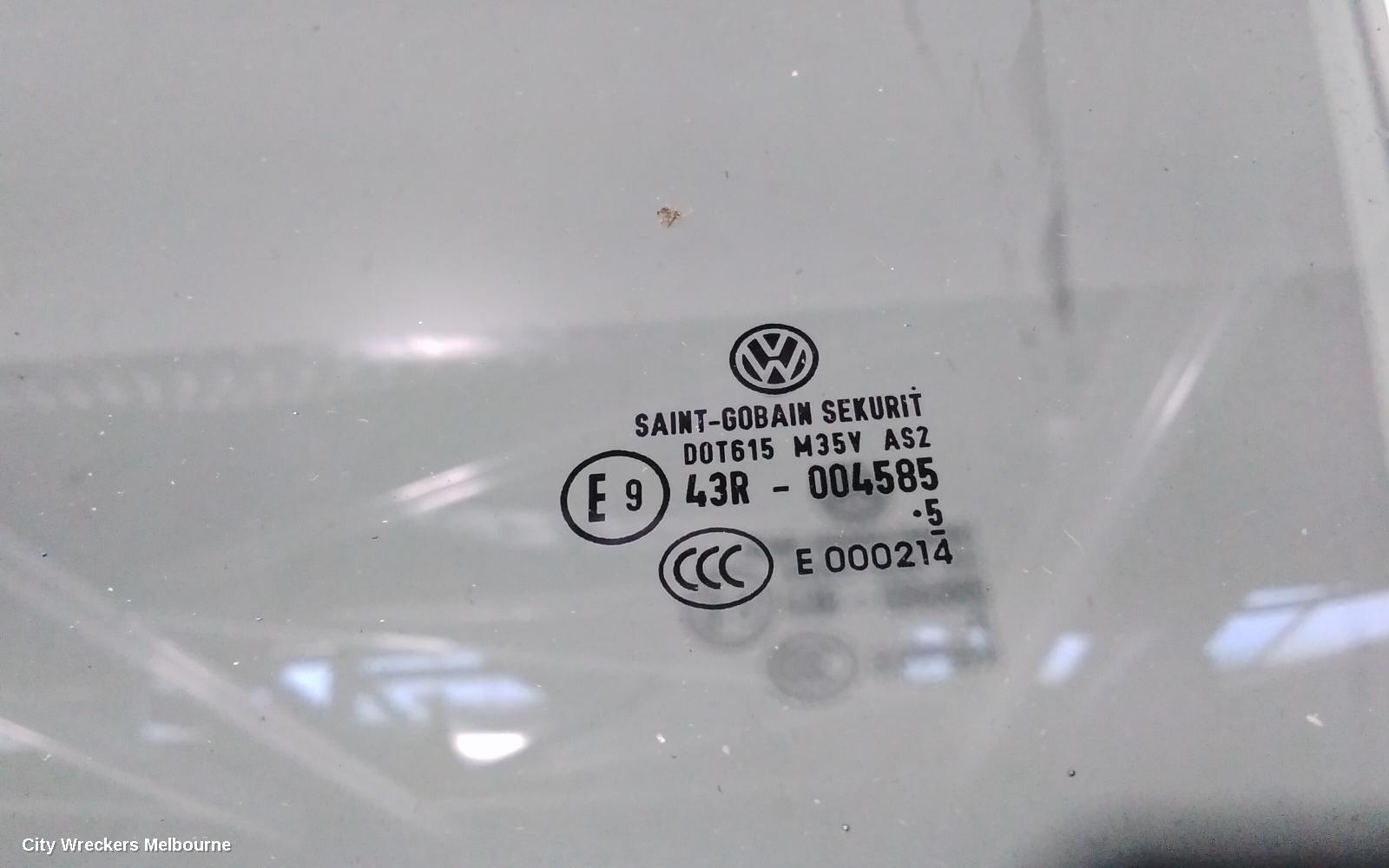 VOLKSWAGEN JETTA LEFT FRONT DOOR WINDOW, 1B, 02/2011 - 12/2017 - Image 2