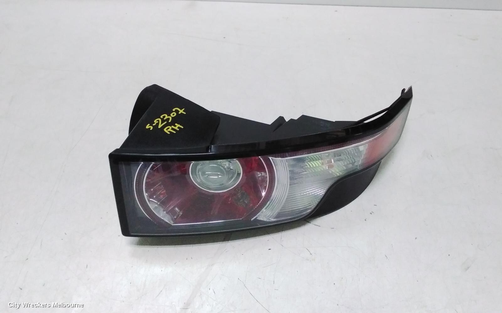 LAND ROVER RANGEROVER EVOQUE RIGHT TAILLIGHT, IN BODY, L538, RED/CLEAR TYPE, 11/2011 - 06/2015 - Image 3