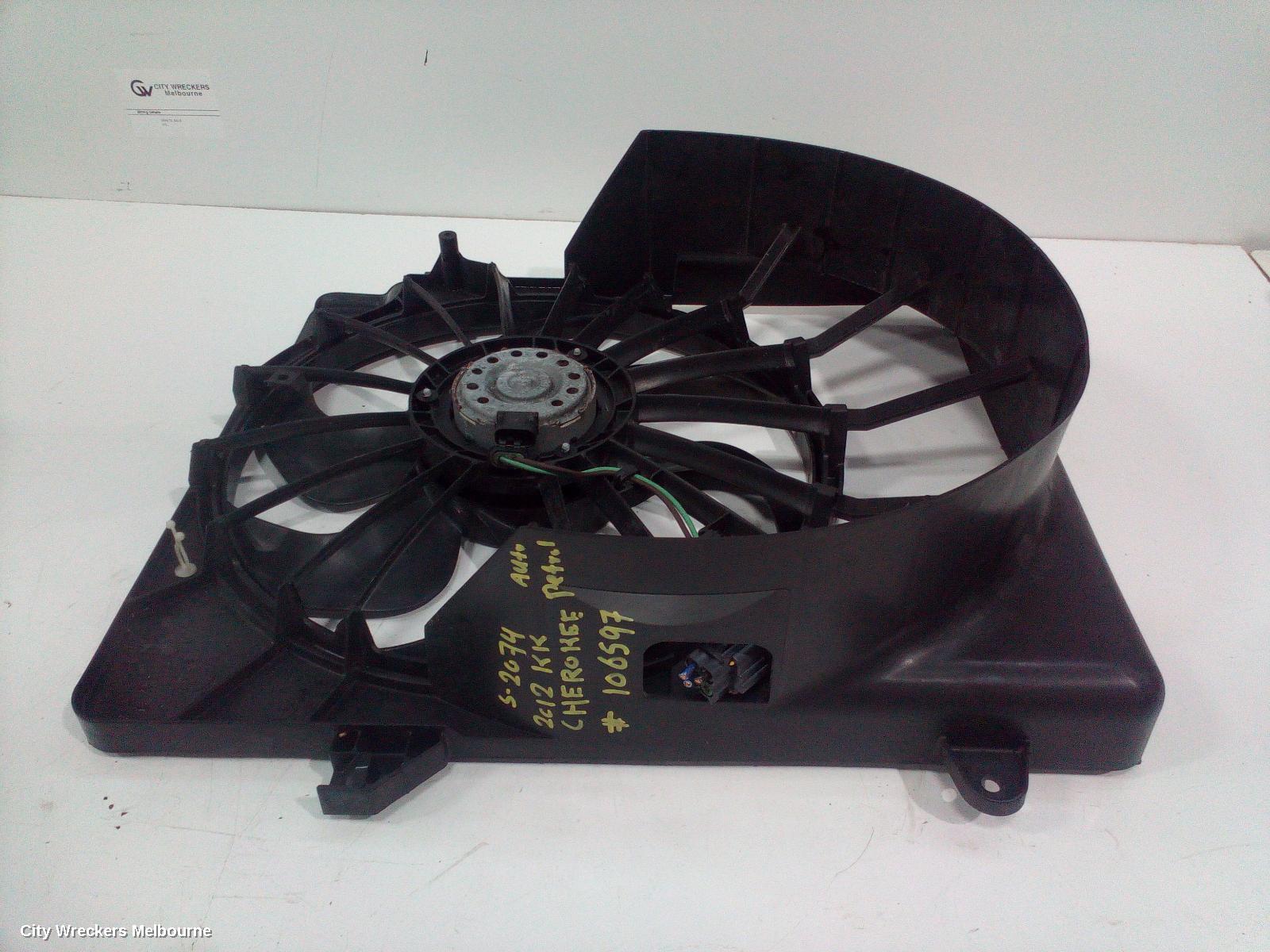 JEEP CHEROKEE FAN, ELECT RAD FAN, 3.7, KK, 11/2007 - 10/2012 - Image 2