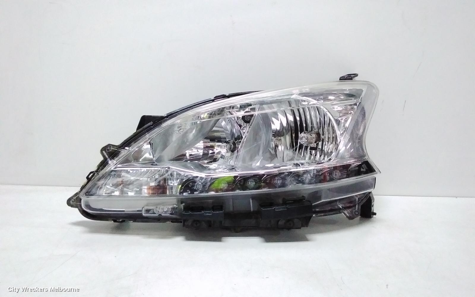 NISSAN PULSAR LEFT HEADLAMP, B17, SEDAN, ST, HALOGEN TYPE, 12/2012 - 12/2017 - Image 3