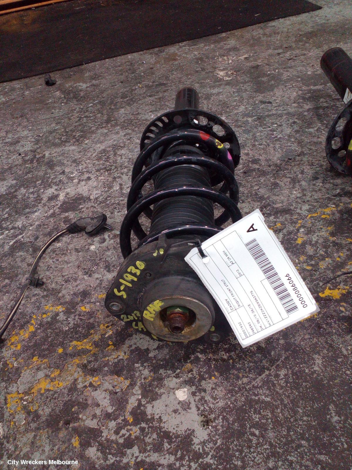 VOLKSWAGEN CADDY RIGHT FRONT STRUT, 2K, 08/2010 - 06/2015 - Image 2