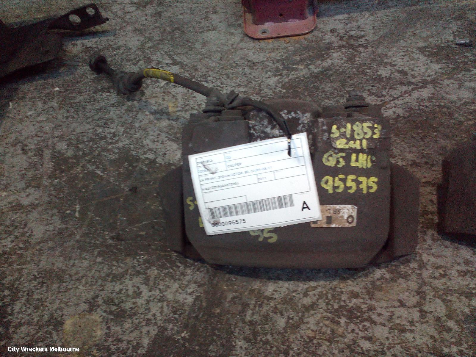 AUDI Q5 CALIPER, LH FRONT, 320MM ROTOR, 8R, 03/2009 - 06/2011 - Image 1