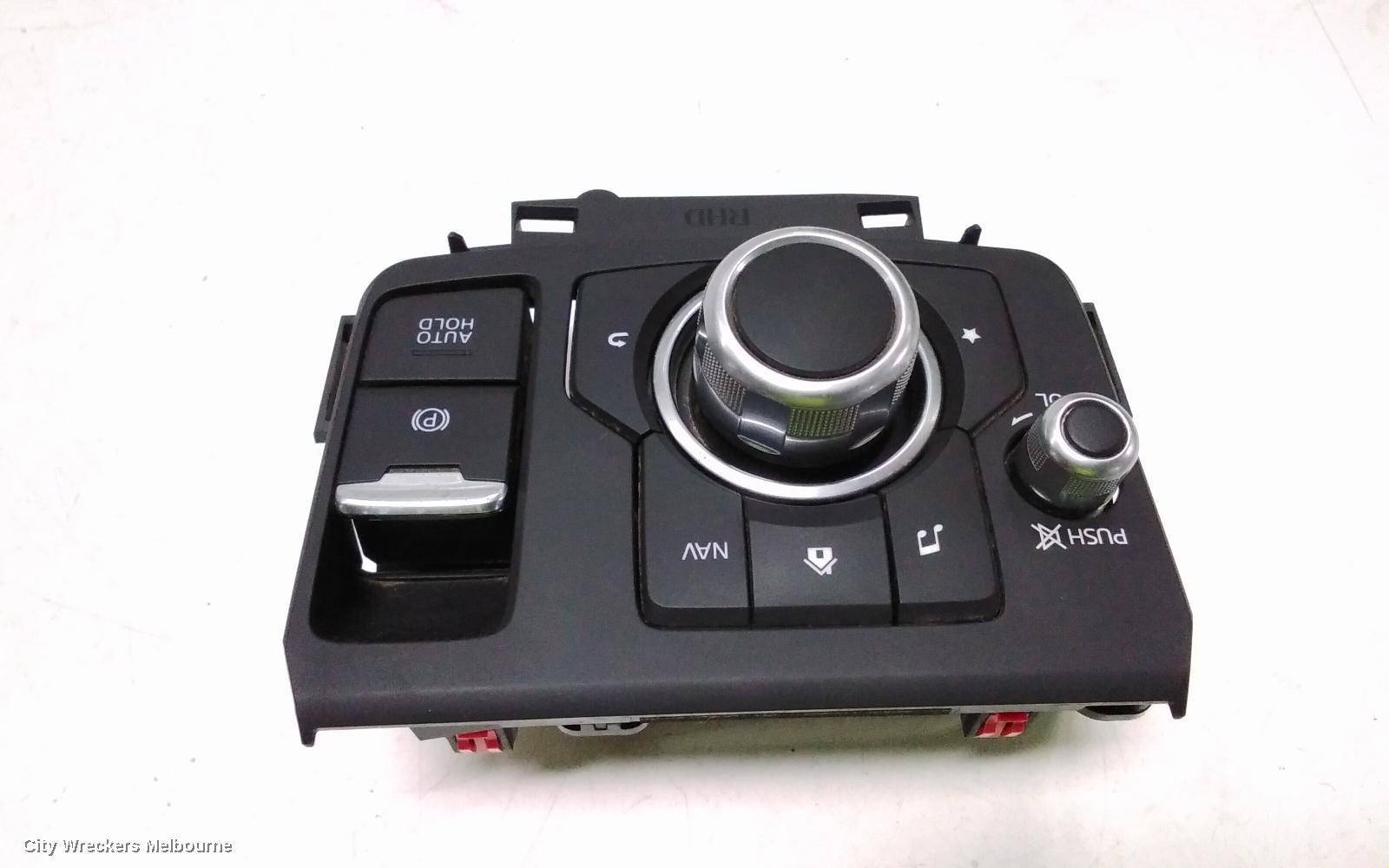 MAZDA CX3, MULTIMEDIA HUB SWITCH (CENTRE CONSOLE), W/ ELECTRIC HANDBRAKE TYPE, DK, 03/2015 ONWARDS - Image 3