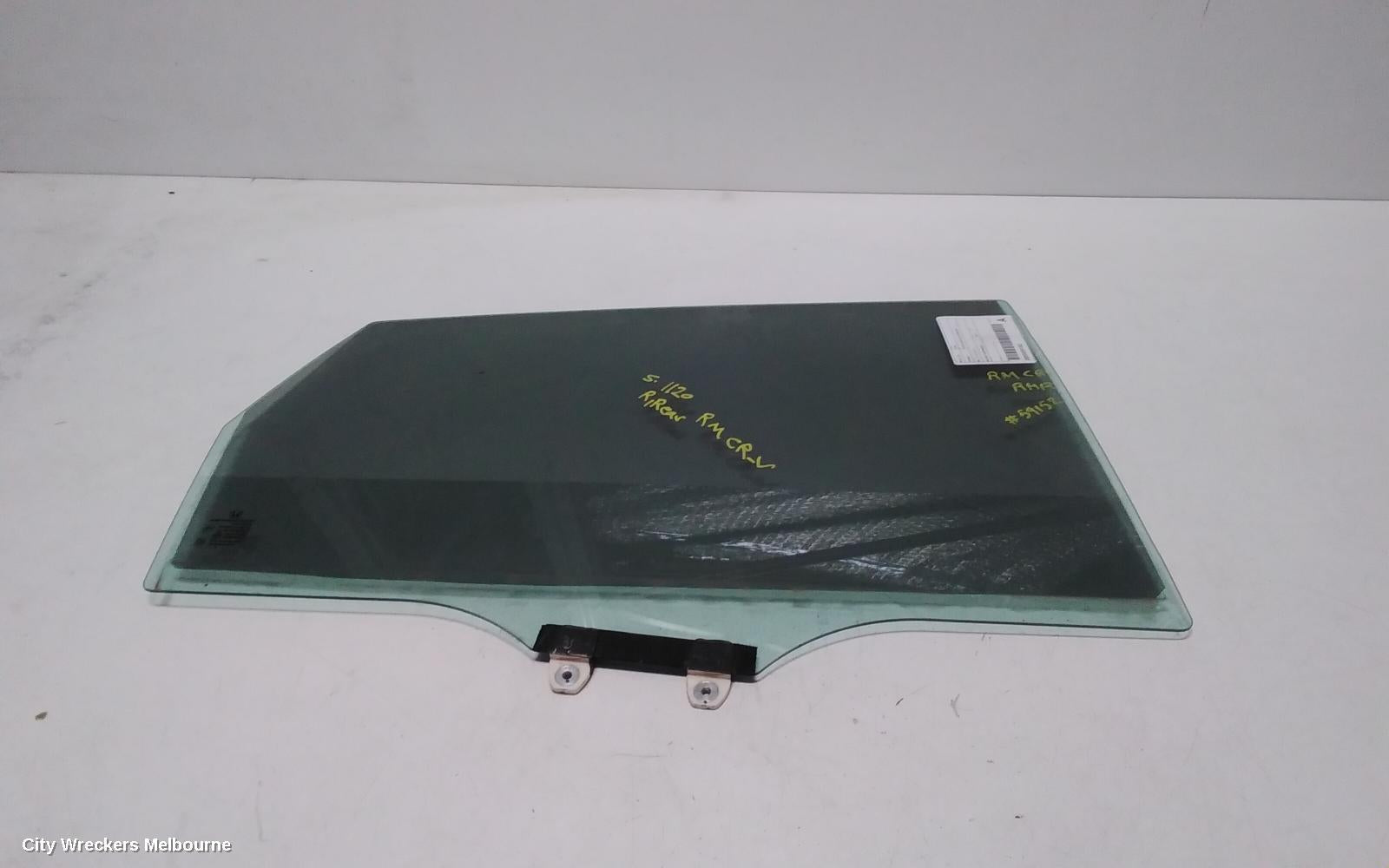 HONDA CRV RIGHT REAR DOOR WINDOW, RM, 11/2012 - 04/2017 - Image 3