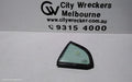 HONDA CIVIC LEFT REAR 1/4 DOOR GLASS, 7TH GEN, SEDAN, 11/2000 - 12/2005 - Image 1