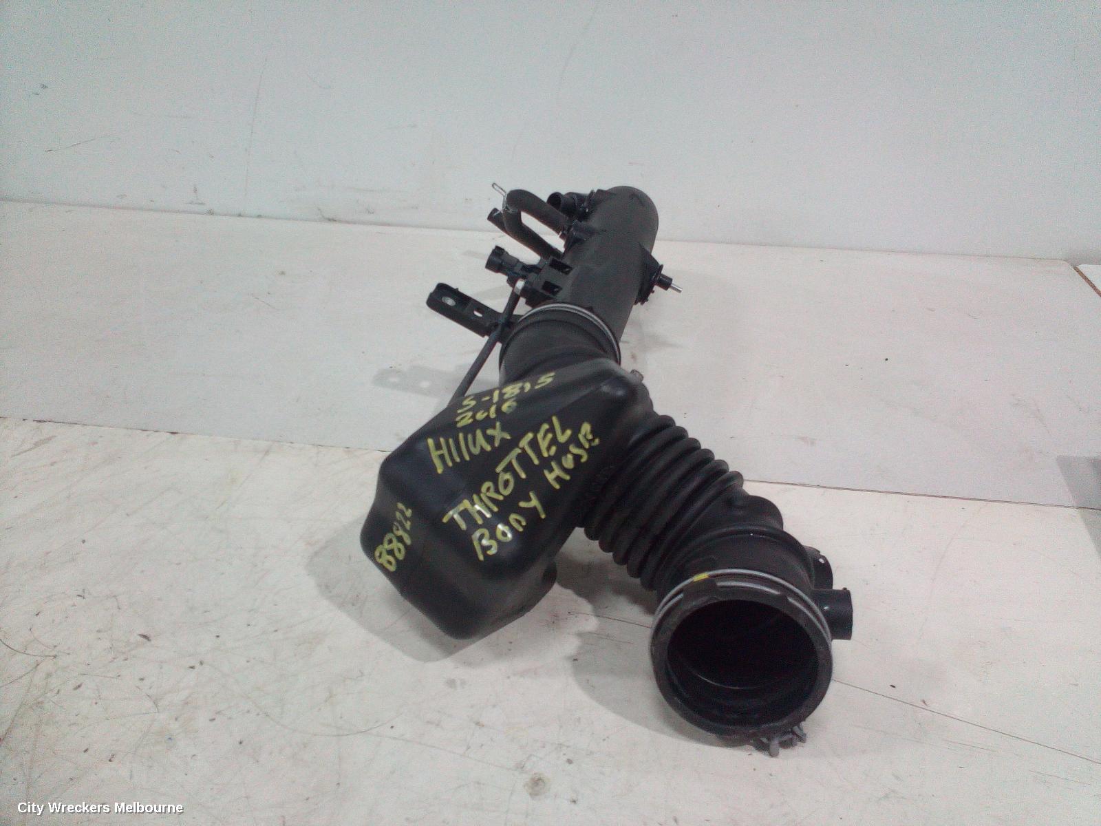 TOYOTA HILUX, 06/2015 - 09/2025, THROTTEL BODY HOSE WITH SENSOR: 88822 - Image 1