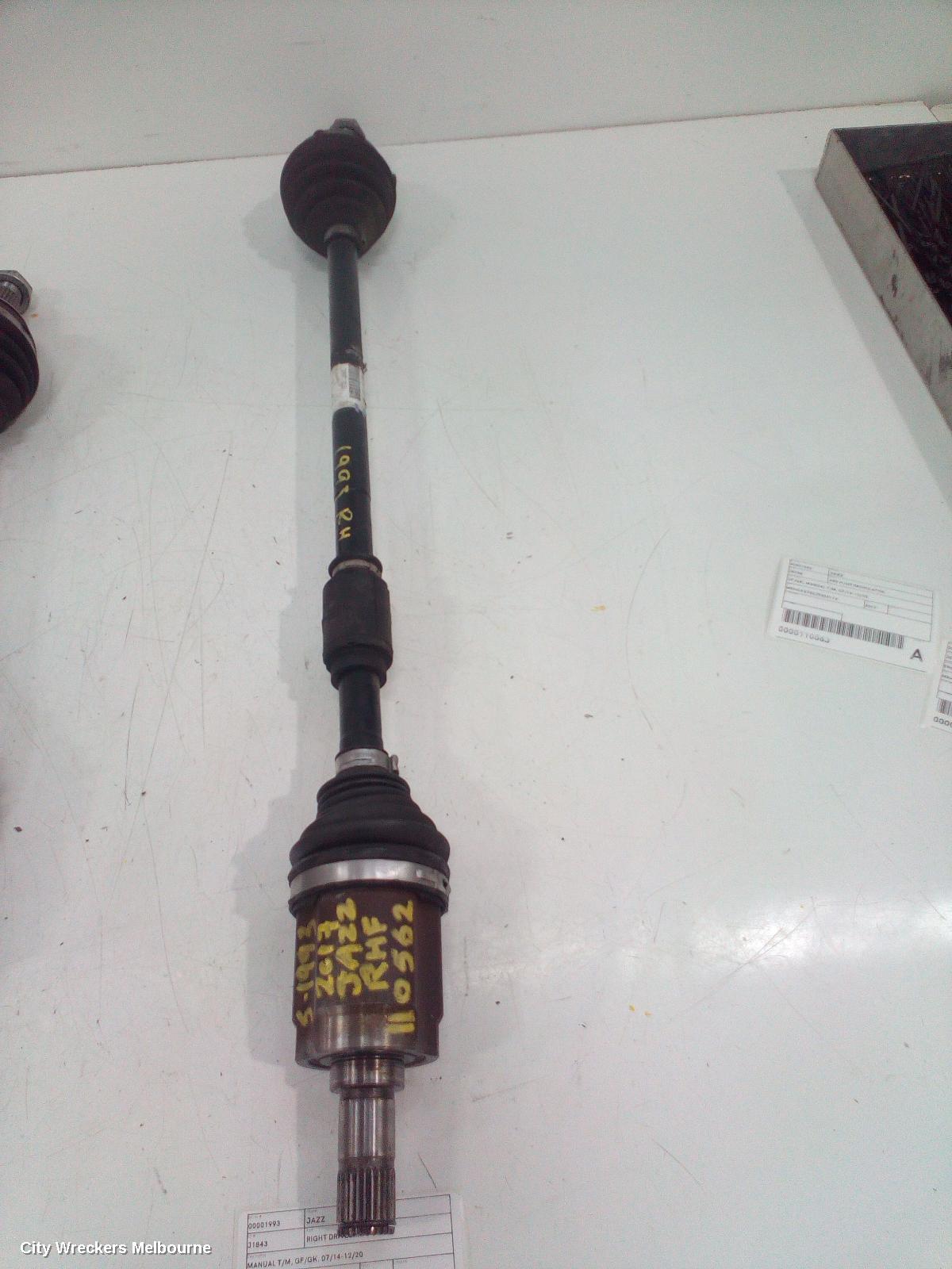 HONDA JAZZ RIGHT DRIVESHAFT, MANUAL T/M, GF/GK, 07/2014 - 12/2020 - Image 2
