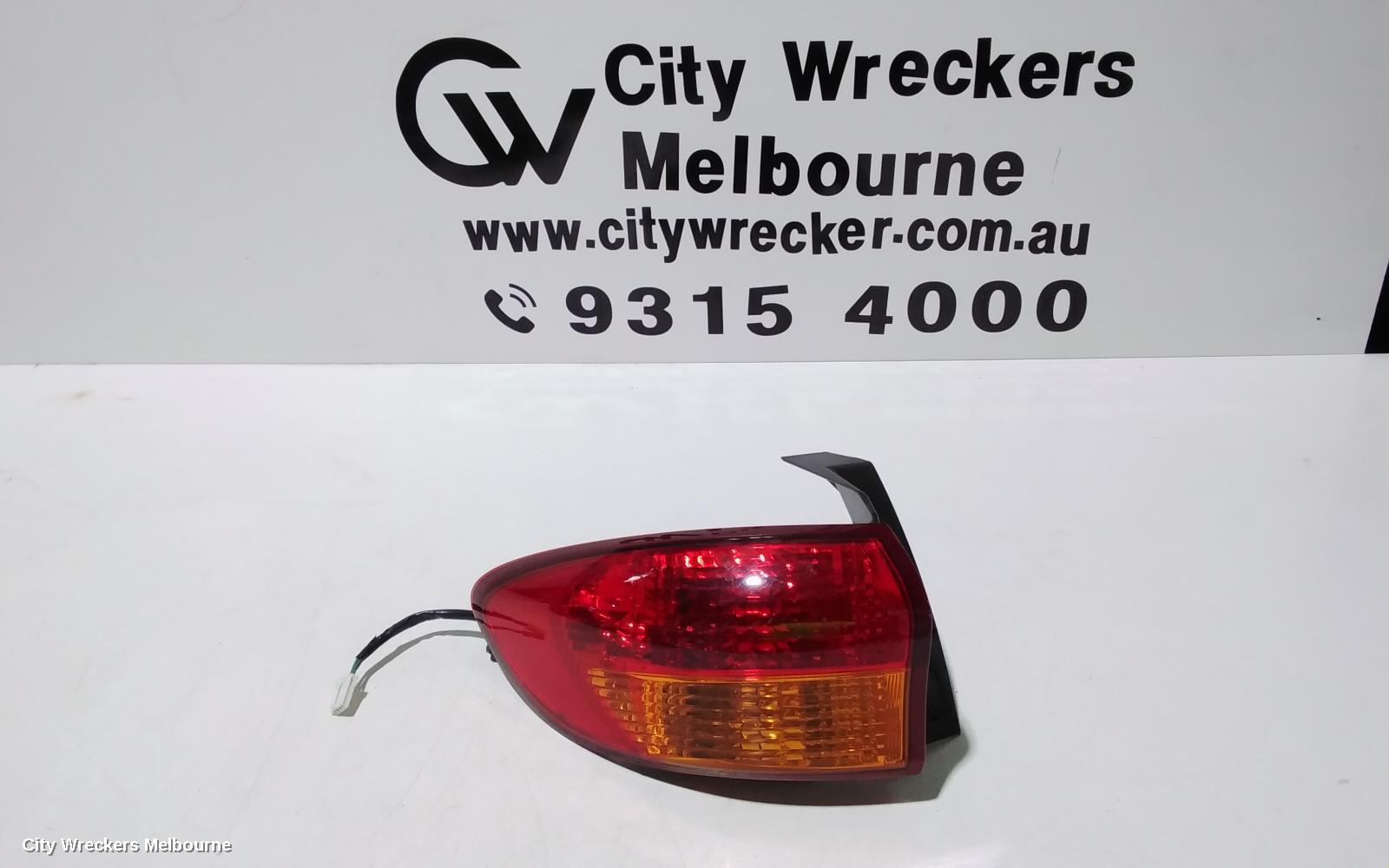 SUBARU TRIBECA LEFT TAILLIGHT, B9, IN BODY, 10/2006 - 11/2007 - Image 1