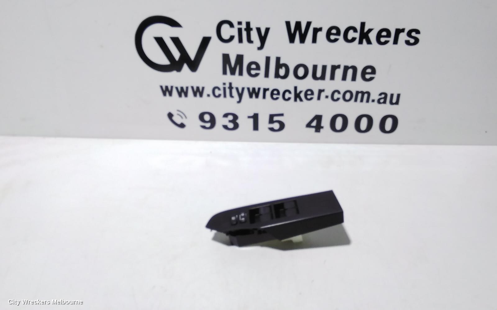 TOYOTA COROLLA PWR DR WIND SWITCH, RH FRONT (MASTER SWITCH), ZRE182R, HATCH, STANDARD, 10/2012 - 03/2015 - Image 1