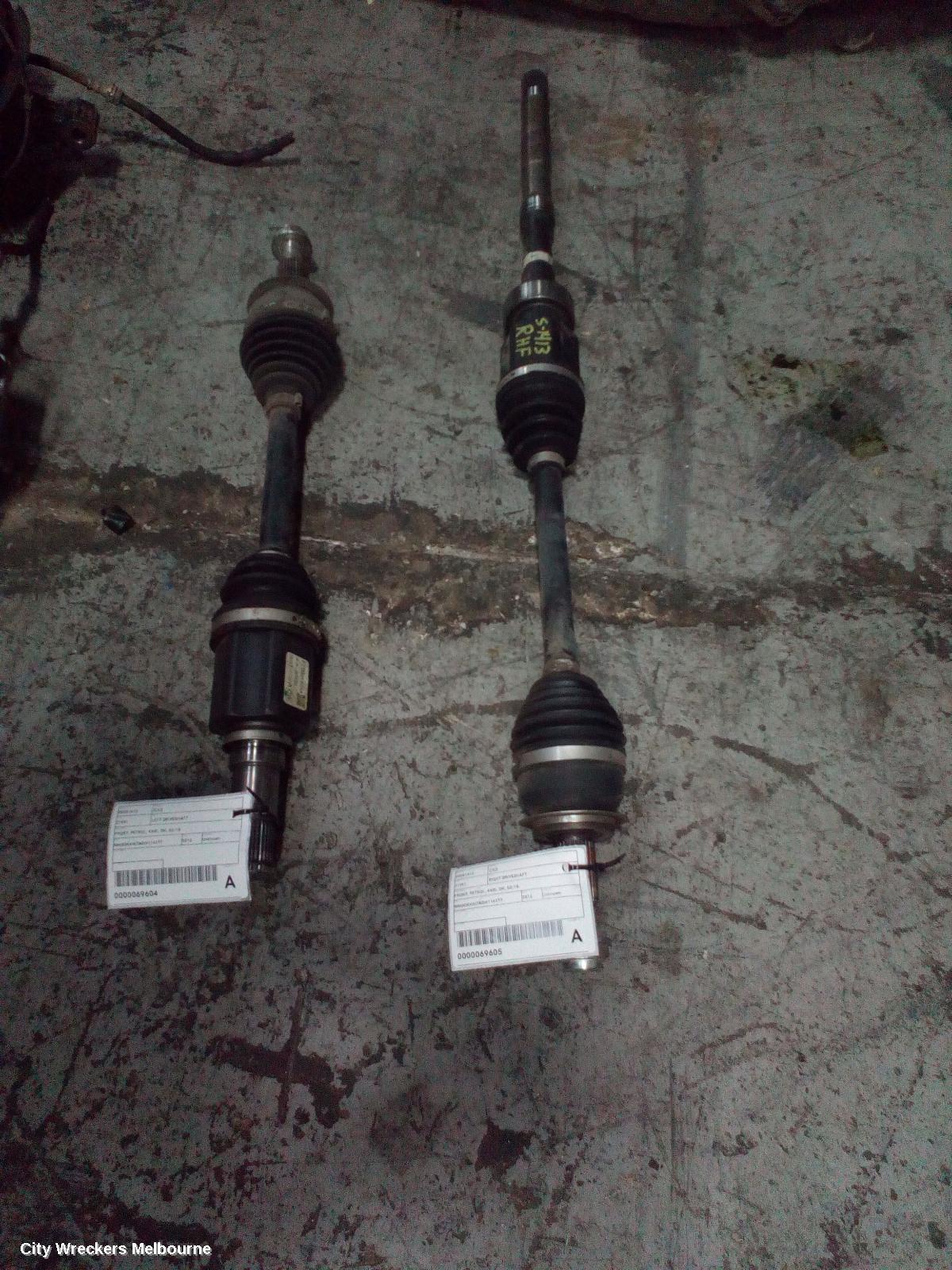 MAZDA CX3 LEFT DRIVESHAFT, FRONT, PETROL, 4WD, DK, 03/2015 ONWARDS - Image 3