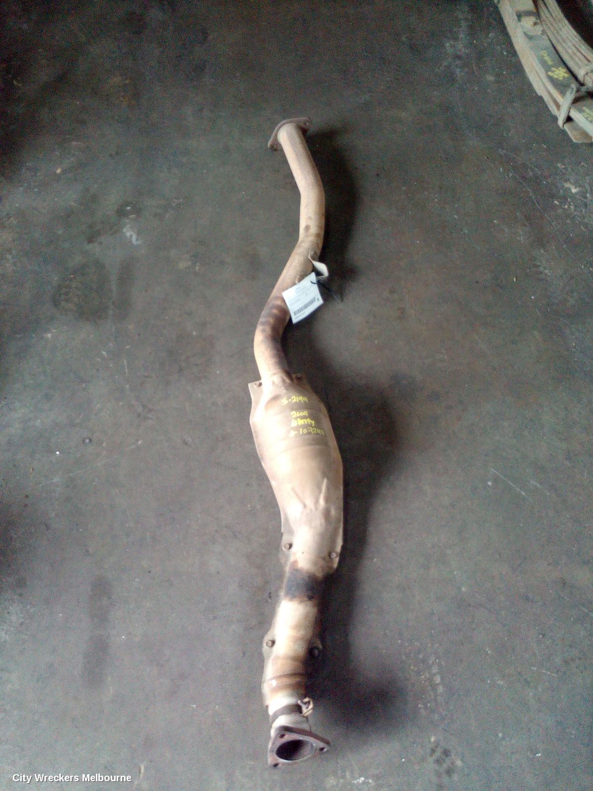 SUBARU LIBERTY CATALYTIC CONVERTER, UNDER CAR-CAT TYPE, 2.5, EJ25, NON TURBO, 4TH GEN, 08/2007 - 08/2009 - Image 3