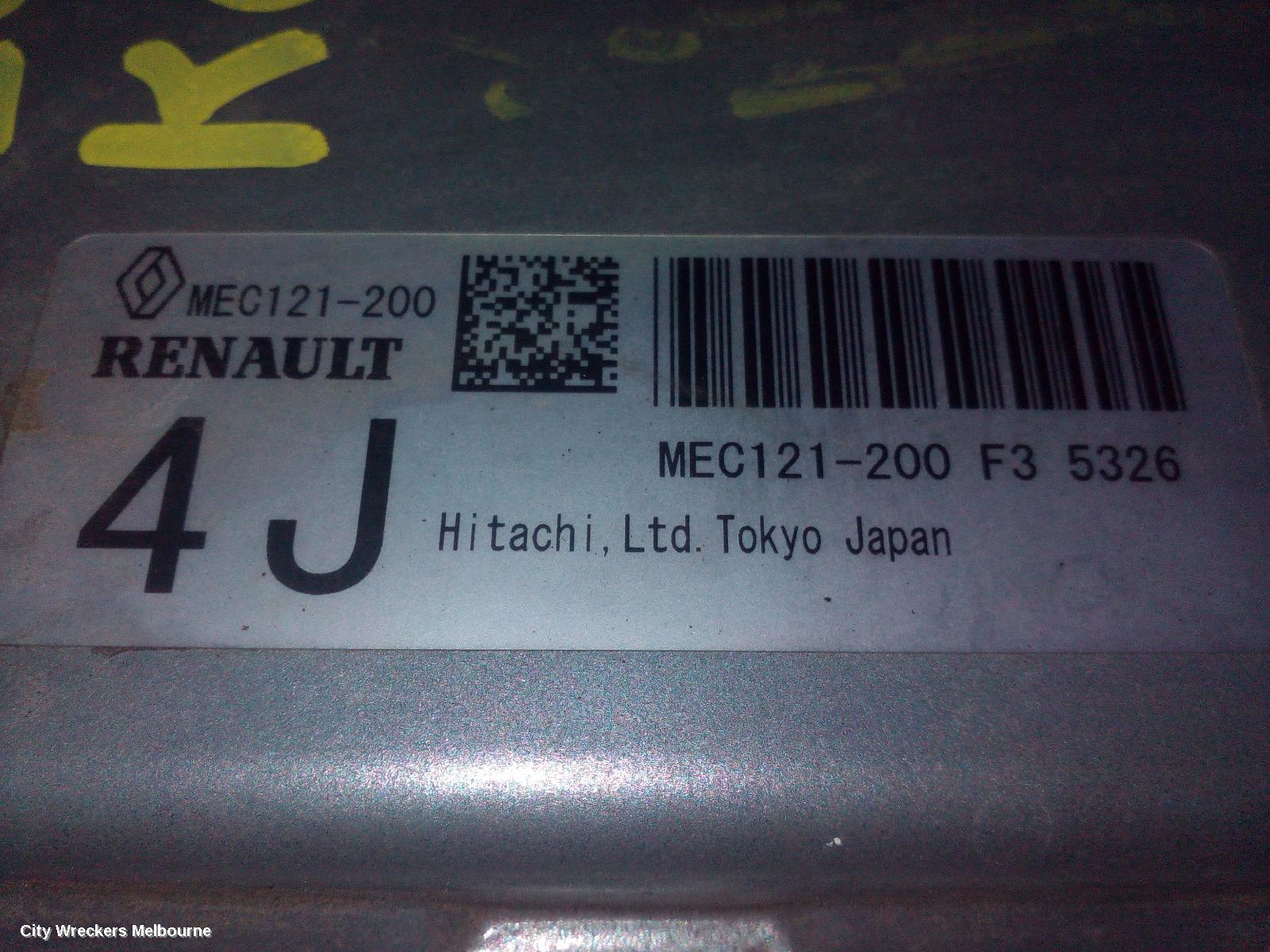 RENAULT KALEOS ECU, ENGINE ECU, 2.5, PETROL, ECU ONLY, H45, 09/2008 - 04/2016 - Image 2