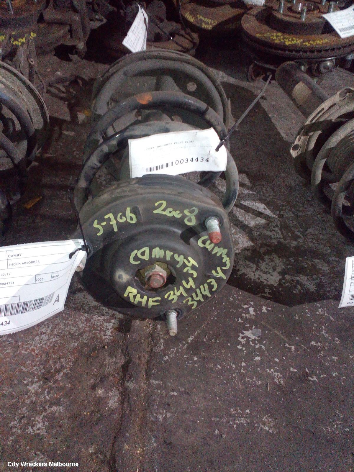 TOYOTA CAMRY RIGHT FRONT STRUT, ACV40, 2.4, 2AZ-FE, 06/2006 - 11/2011 - Image 1
