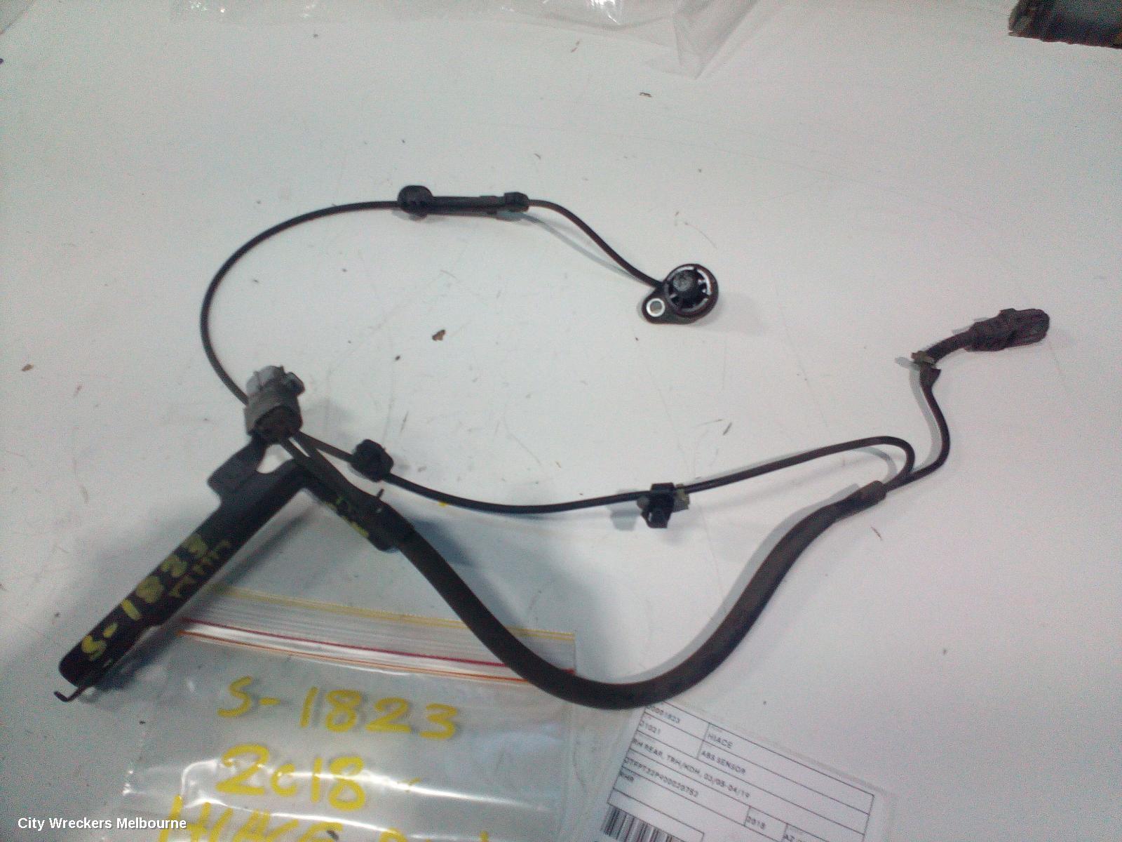TOYOTA HIACE ABS SENSOR, REAR, PAIR, W/ LOOM TYPE, TRH/KDH, 03/2005 - 04/2019 - Image 1