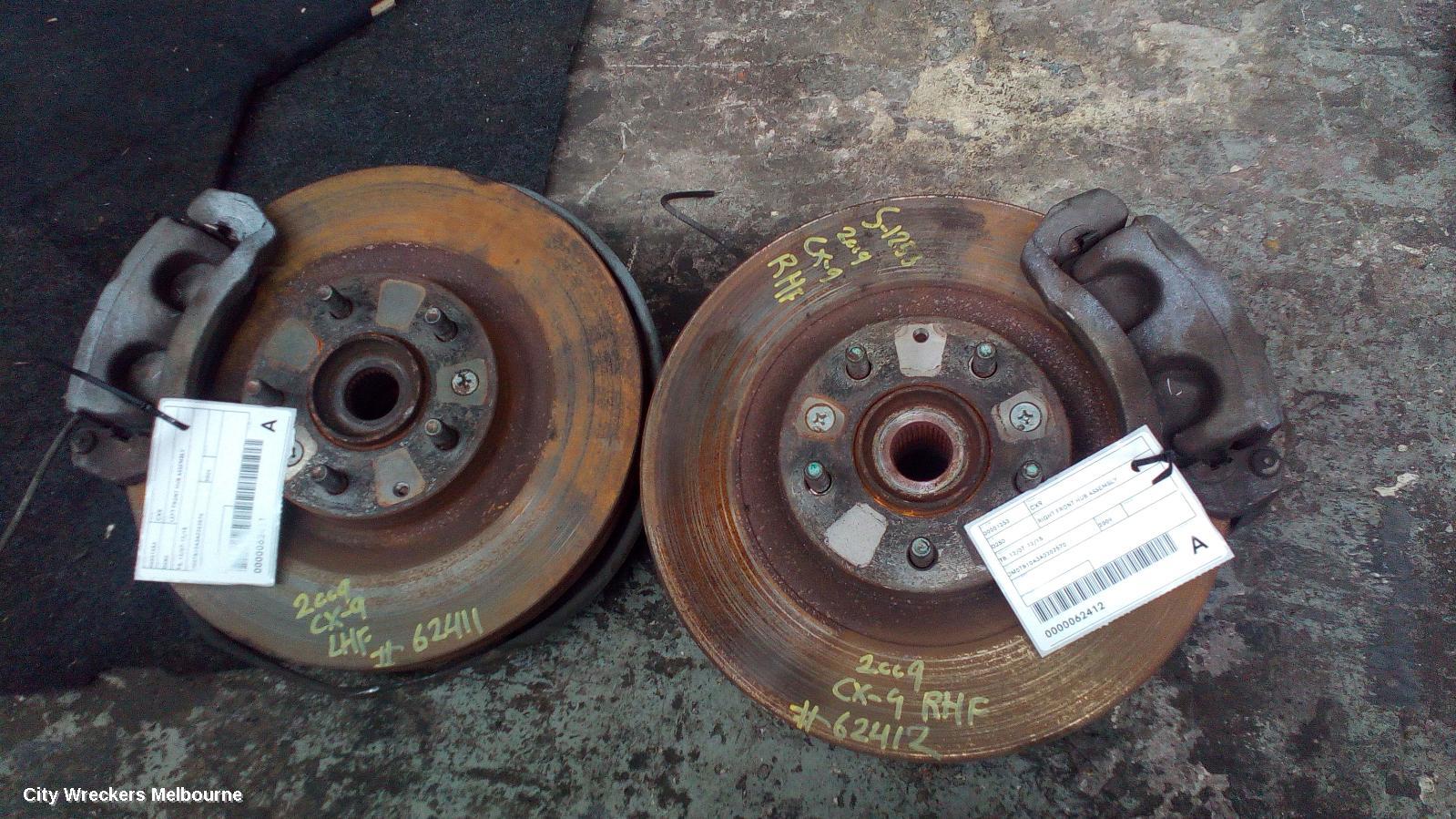 MAZDA CX9 RIGHT FRONT HUB ASSEMBLY, TB, AWD TYPE, 12/2007 - 12/2015 - Image 2