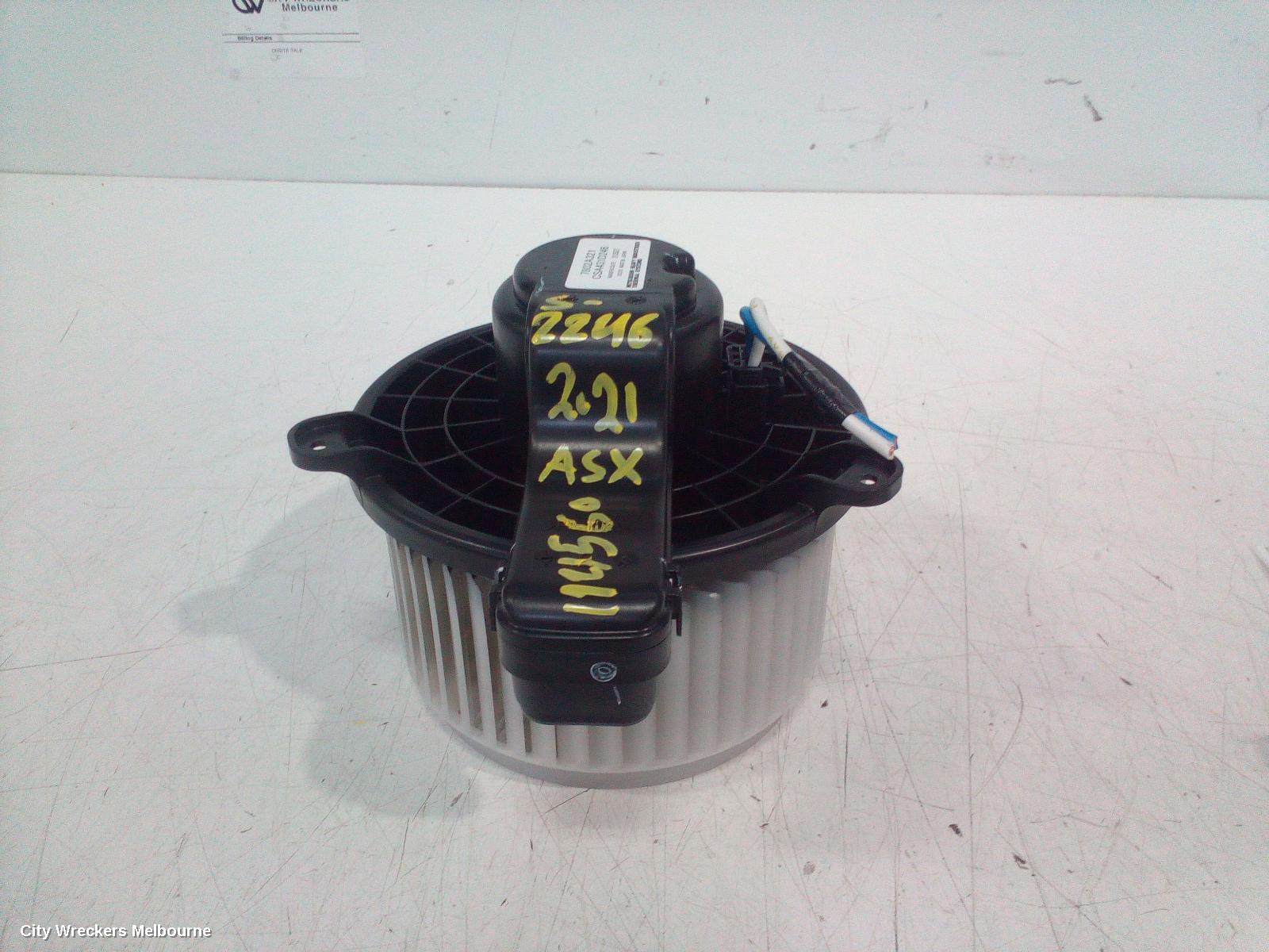 MITSUBISHI ASX HEATER FAN MOTOR, XC-XD, 07/2017 ONWARDS - Image 2