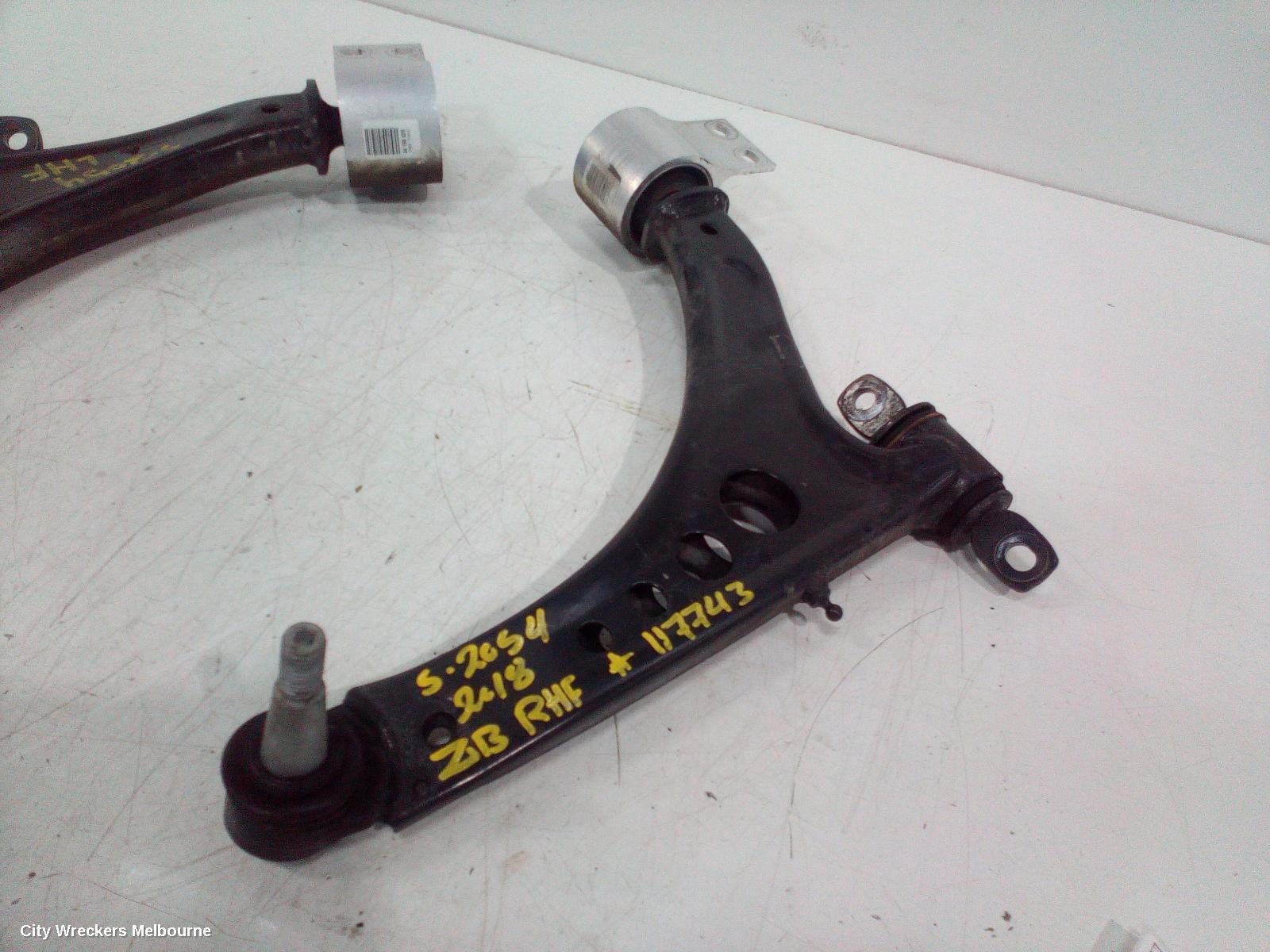 HOLDEN COMMODORE RIGHT FRONT LOWER CONTROL ARM, ZB, FWD, 10/2017 - 12/2020 - Image 2