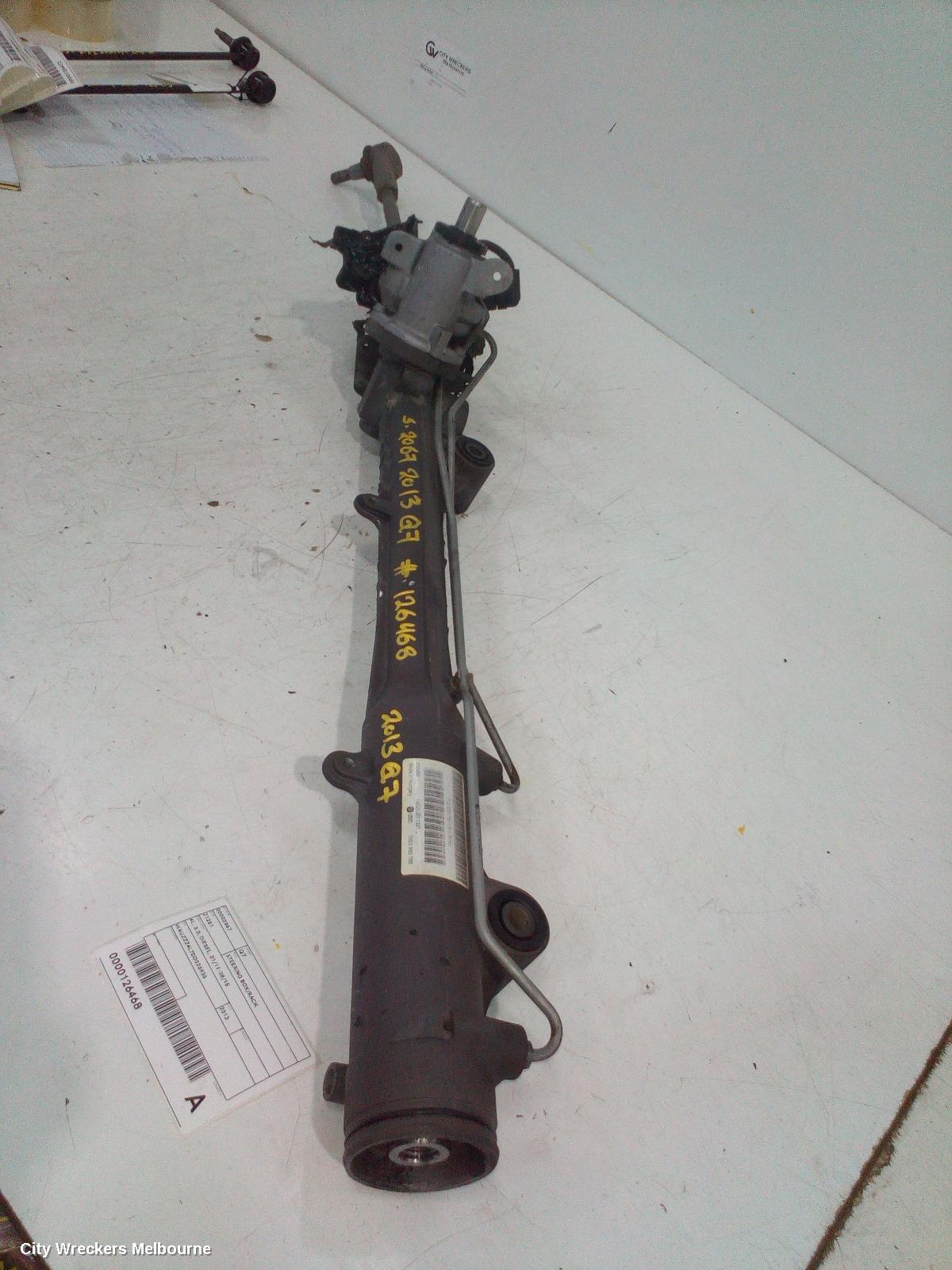 AUDI Q7 STEERING BOX/RACK, 4L, 3.0, DIESEL, 01/2011 - 08/2015 - Image 2