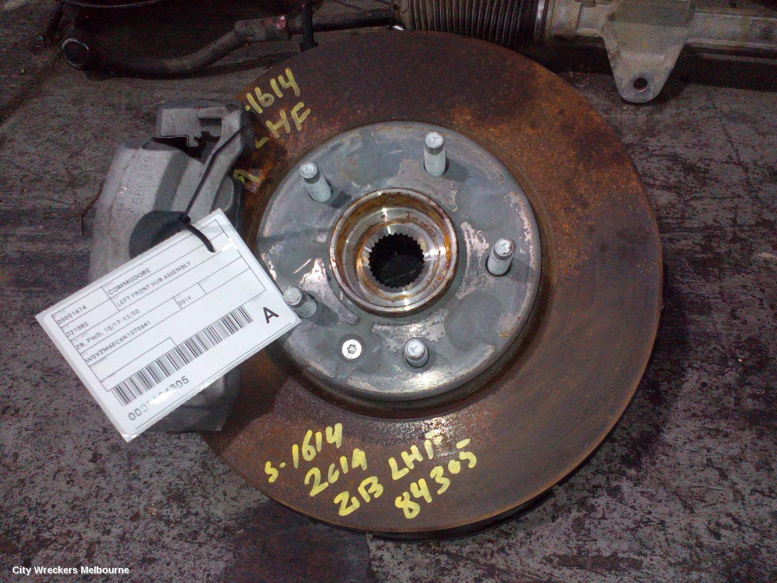HOLDEN COMMODORE LEFT FRONT HUB ASSEMBLY, ZB, FWD, 10/2017 - 12/2020 - Image 1