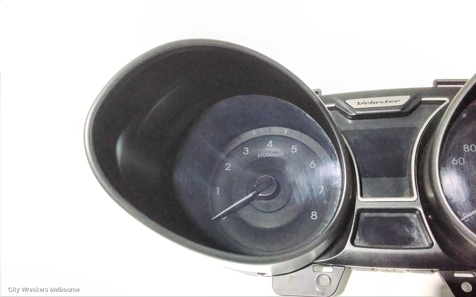 HYUNDAI VELOSTER INSTRUMENT CLUSTER, AUTO, SPEEDO TILL 260, TURBO TYPE, FS, 12/2014 - 02/2018 - Image 2