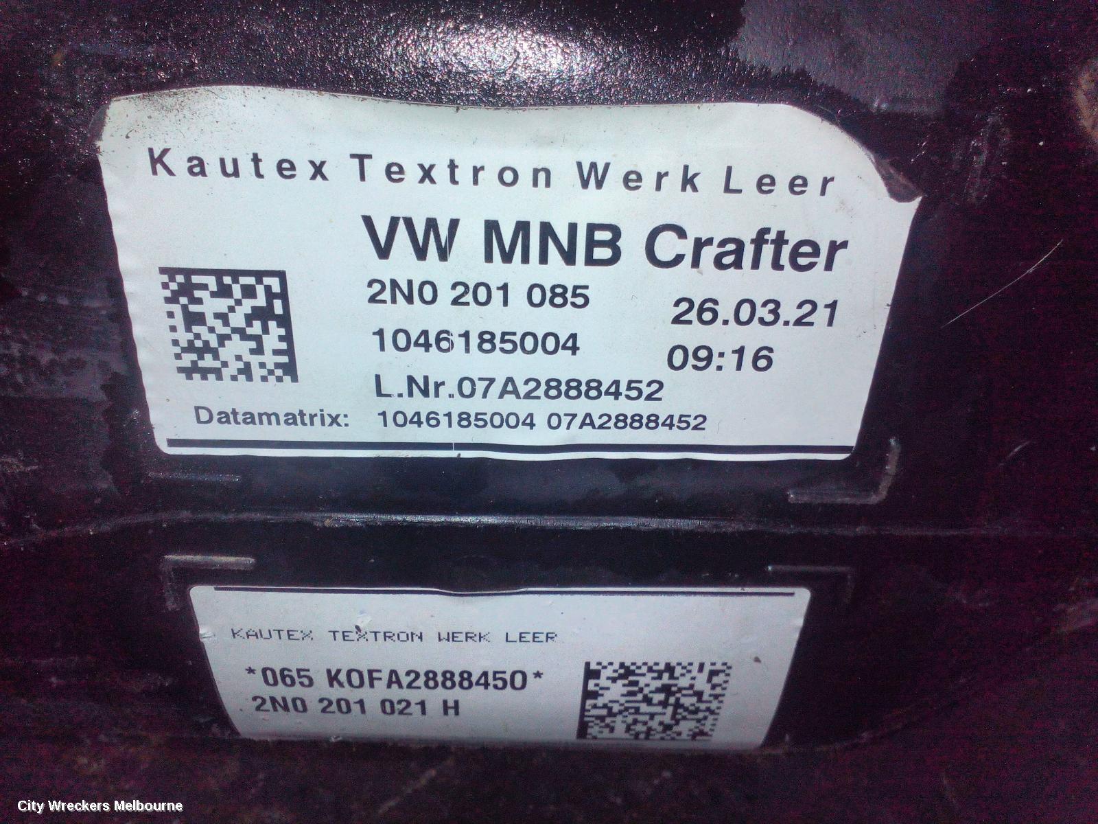 VOLKSWAGEN CRAFTER FUEL TANK, SY1, DIESEL, 08/2017 ONWARDS - Image 3