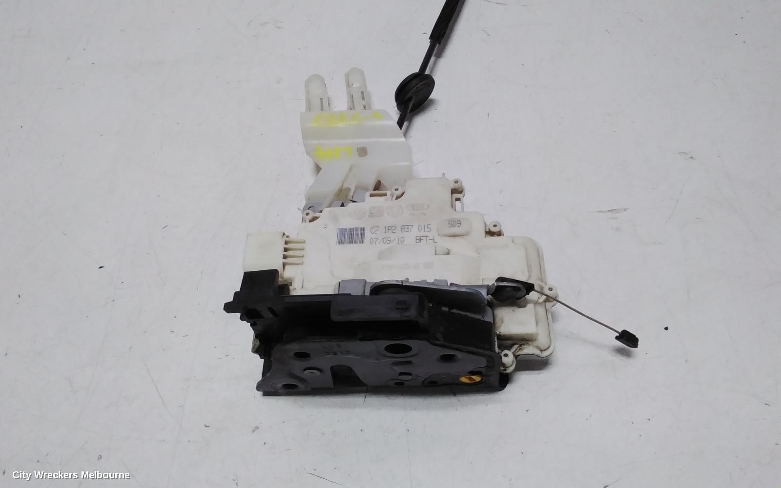 VOLKSWAGEN EOS DOOR/BOOT/GATE LOCK, LEFT FRONT DOOR LOCK, 1F, 02/2007 - 12/2014 - Image 3