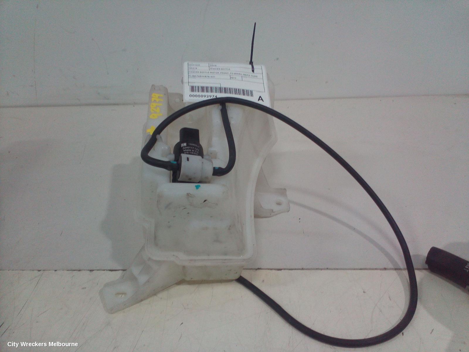 HOLDEN TRAX WASHER BOTTLE, WASHER BOTTLE MOTOR, FRONT, TJ SERIES, 08/2013 - 12/2020 - Image 3