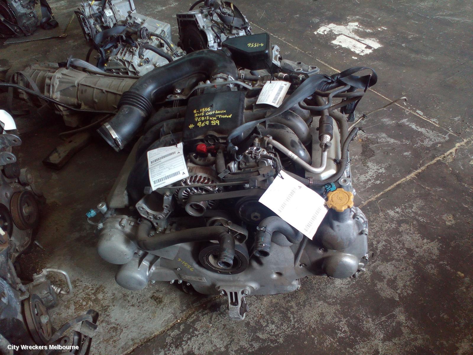 SUBARU OUTBACK ENGINE, PETROL, 3.6, EZ36, 6TH GEN, 08/2014 - 12/2020 - Image 3