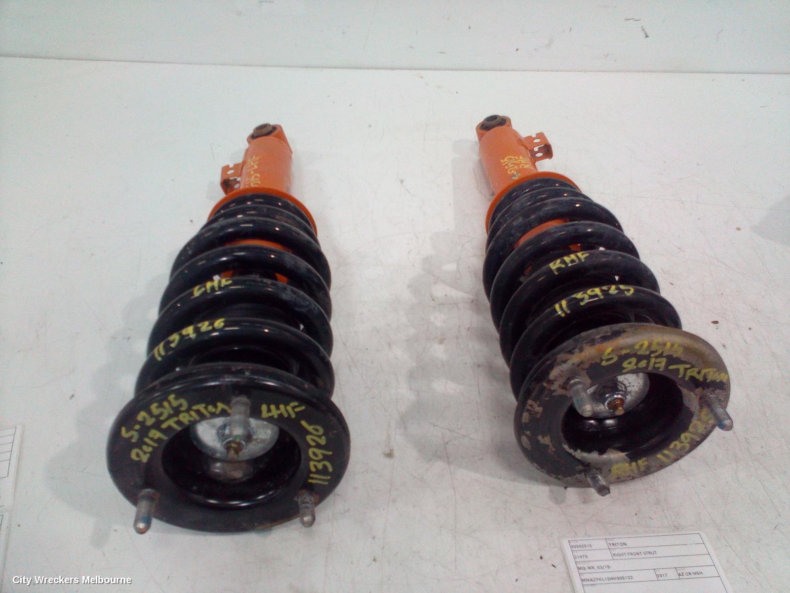 MITSUBISHI TRITON LEFT FRONT STRUT, MQ-MR, 03/2015 - 10/2023 - Image 3