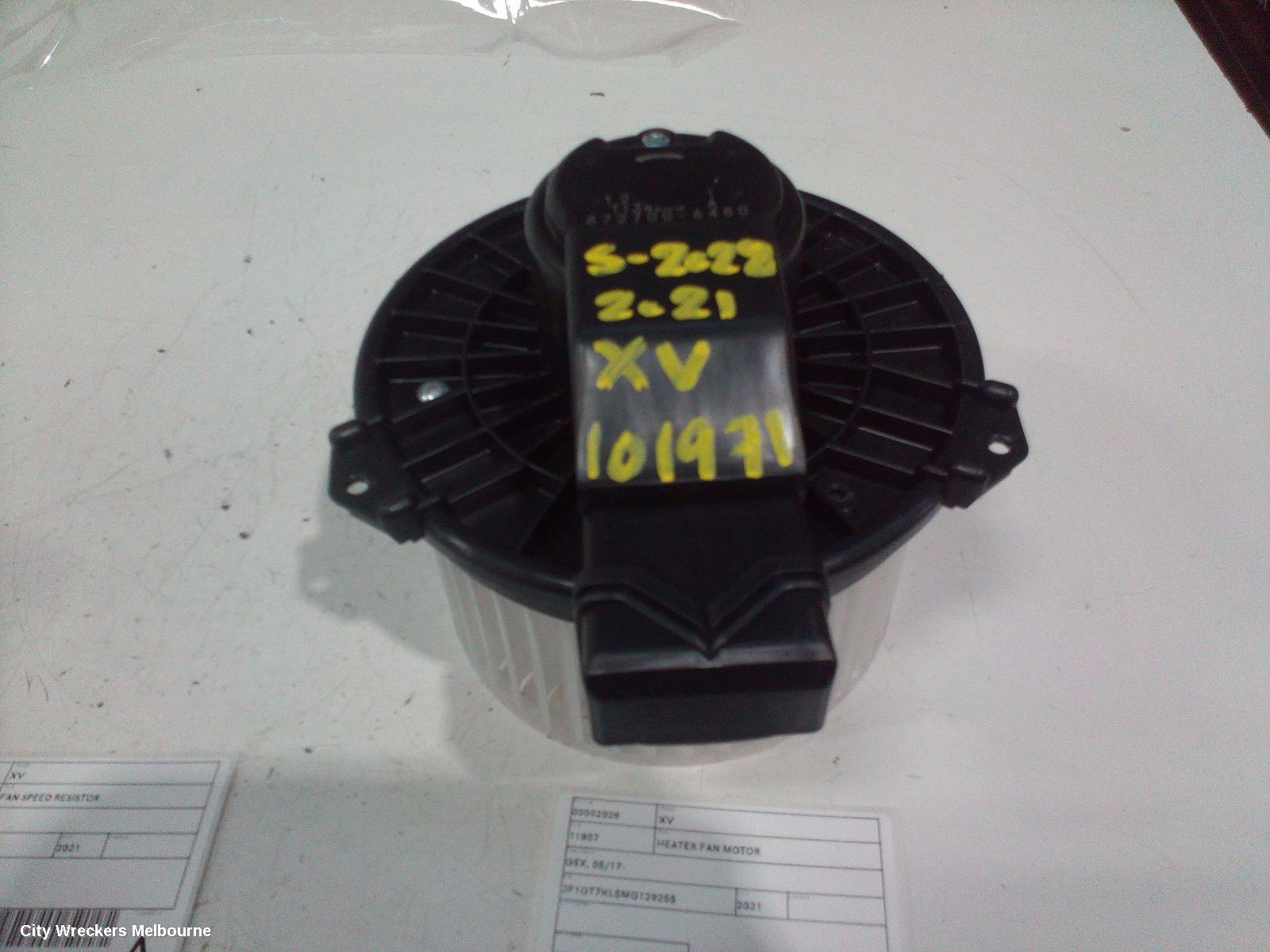 SUBARU XV HEATER FAN MOTOR, G5X, 03/2017 - 06/2023 - Image 1