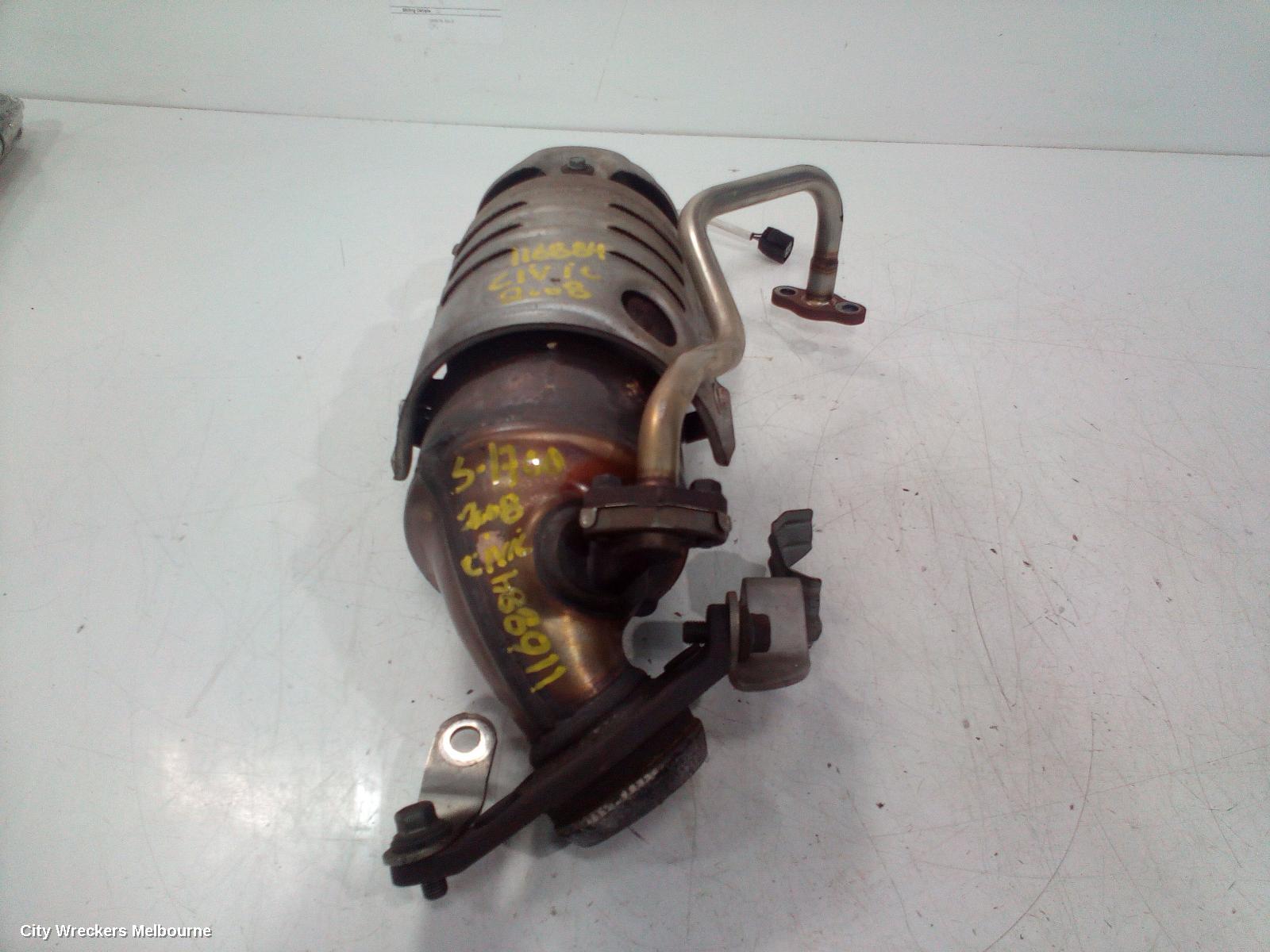 HONDA CIVIC CATALYTIC CONVERTER, CATALYTIC CONVERTER, 1.3/1.8, PETROL, 8TH GEN, 02/2006 - 12/2011 - Image 1
