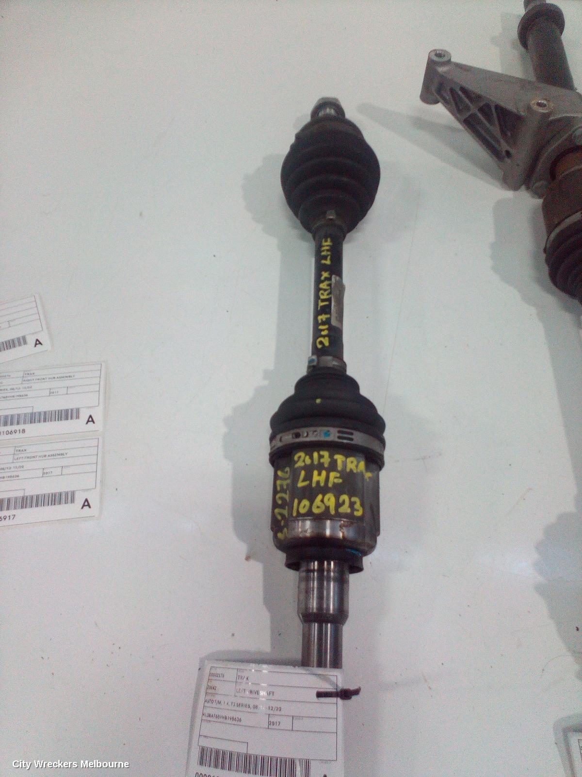 HOLDEN TRAX LEFT DRIVESHAFT, AUTO T/M, 1.4, TJ SERIES, 08/2014 - 12/2020 - Image 2