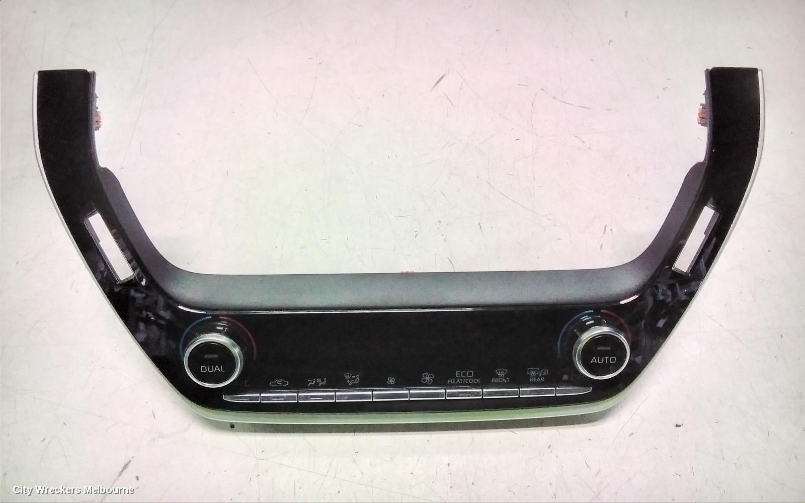 TOYOTA COROLLA HEATER/AC CONTROLS, E210, DUAL ZONE CLIMATE CONTROL TYPE, W/ DUAL BUTTON TYPE, 07/2018 ONWARDS - Image 2