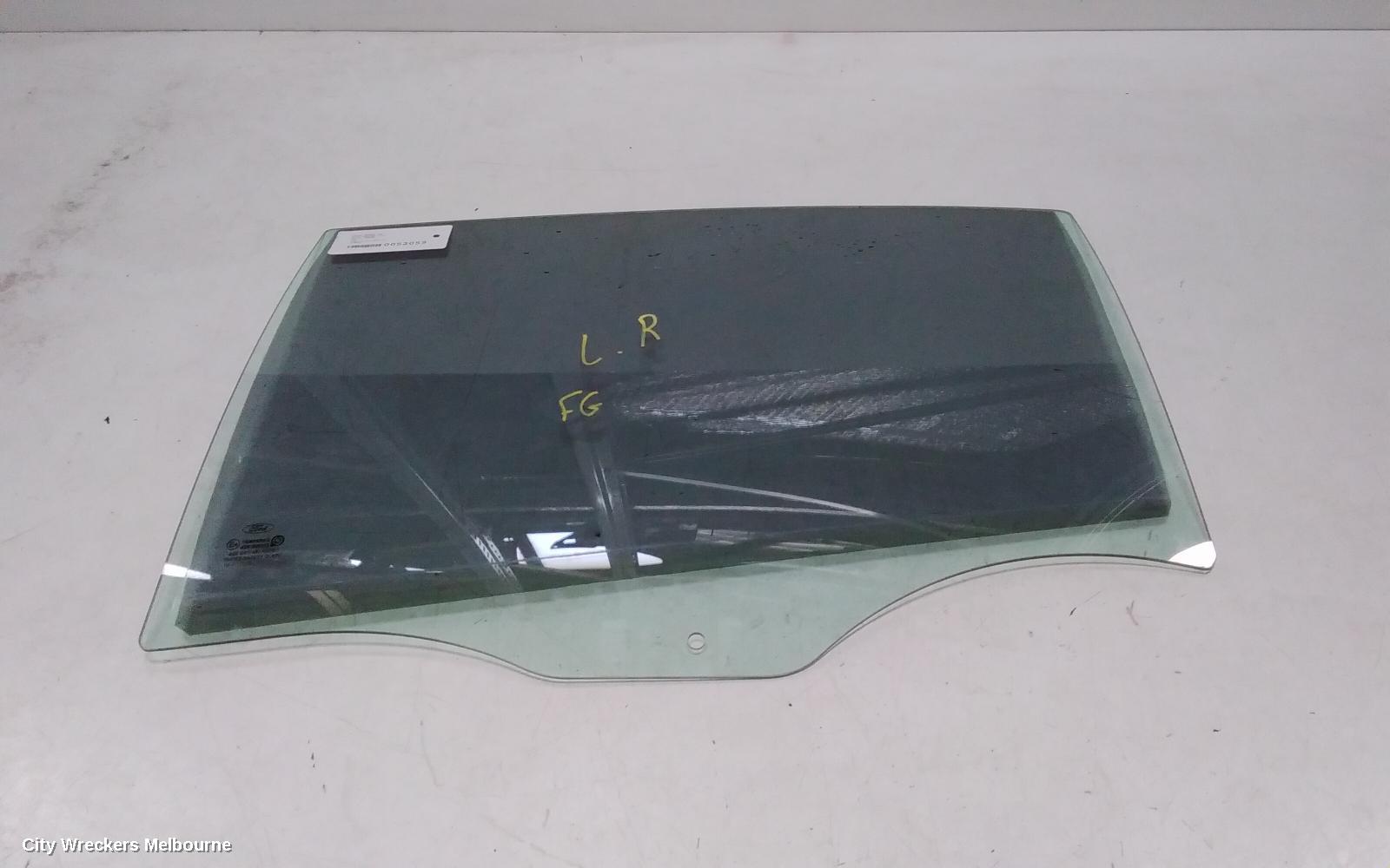 FORD FALCON LEFT REAR DOOR WINDOW, FG MKI-MKII, 05/2008 - 09/2014 - Image 2