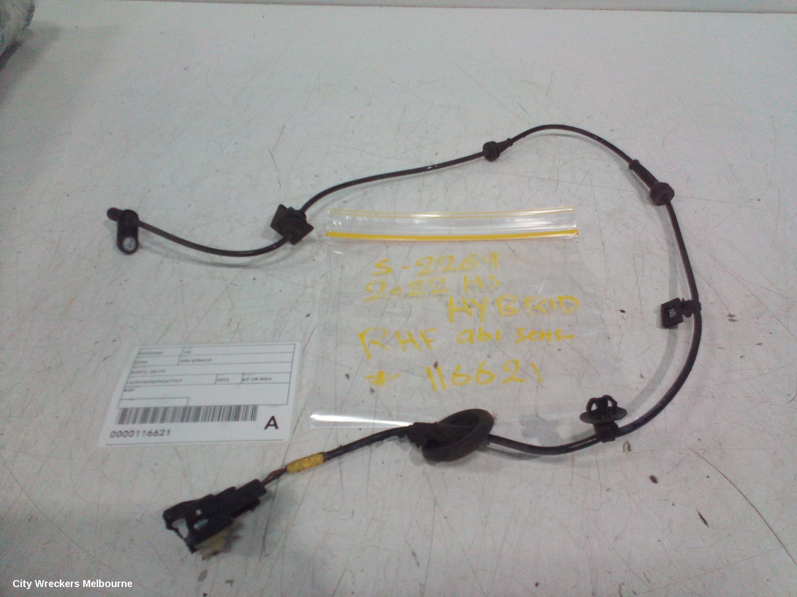 MG HS ABS SENSOR, SAS23, 08/2019 - 12/2024 - Image 1