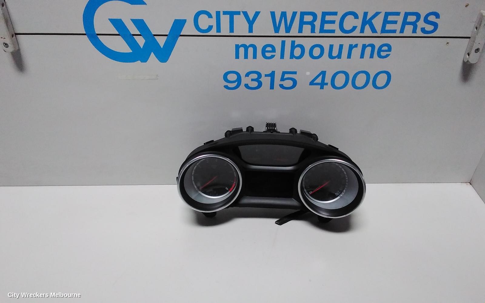 HOLDEN COMMODORE INSTRUMENT CLUSTER, INSTRUMENT CLUSTER, AUTO T/M, PETROL, ZB, 10/2017 - 12/2020 - Image 1