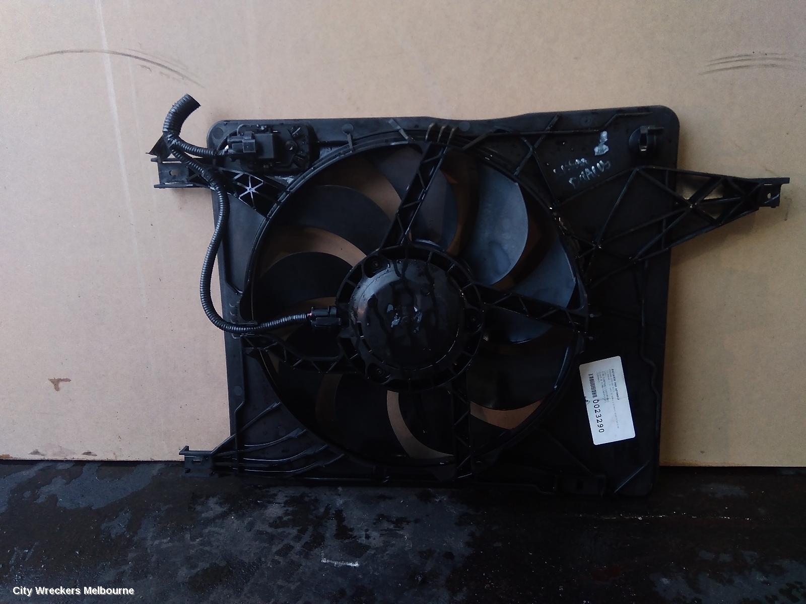 NISSAN DUALIS FAN, RADIATOR FAN, J10, 01/2010 - 05/2014 - Image 1