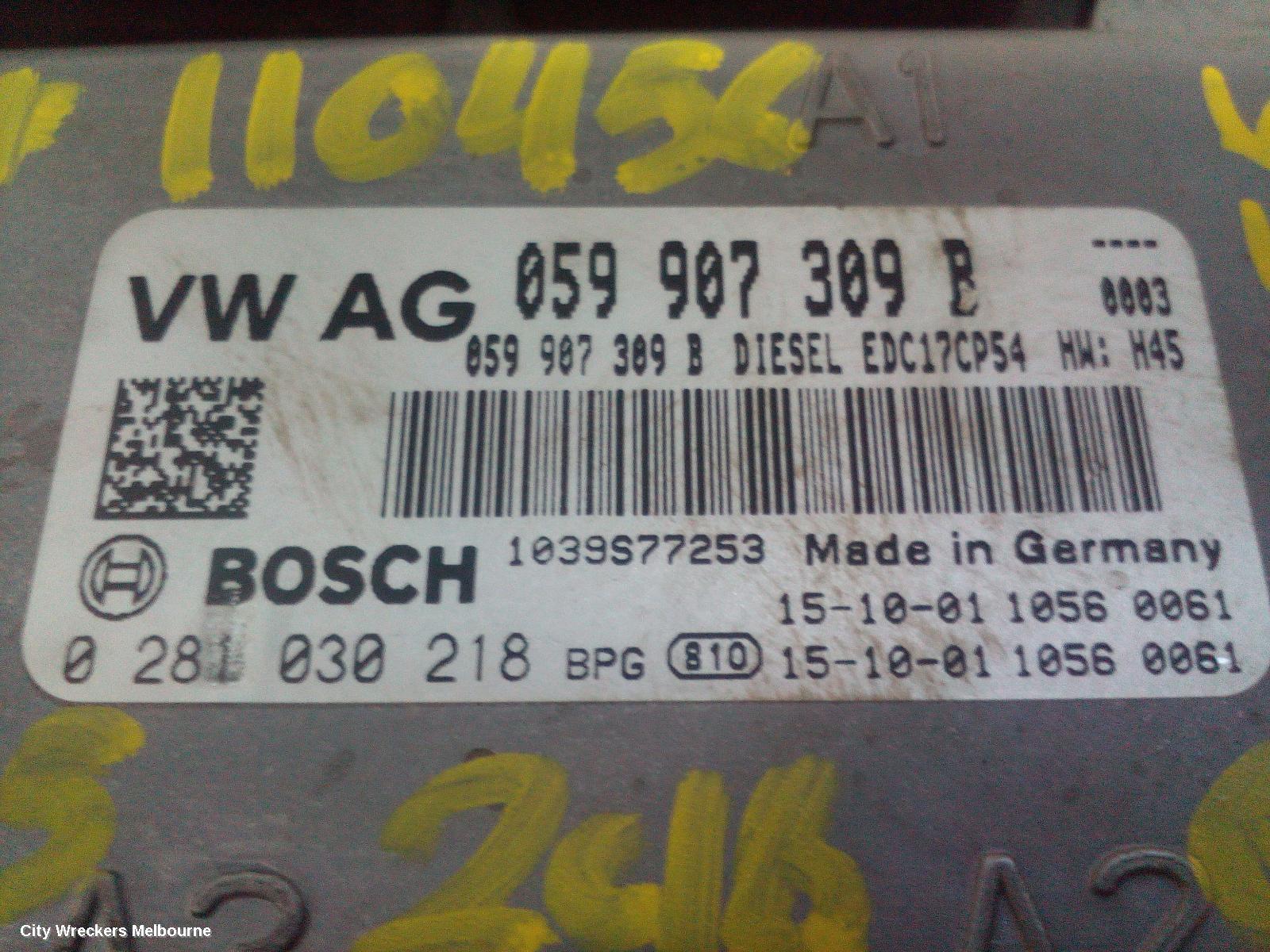 AUDI Q7 ECU, ENGINE ECU, 3.0, DIESEL, ECU ONLY, CRTC CODE, 4M, 09/2015 - 03/2020 - Image 3