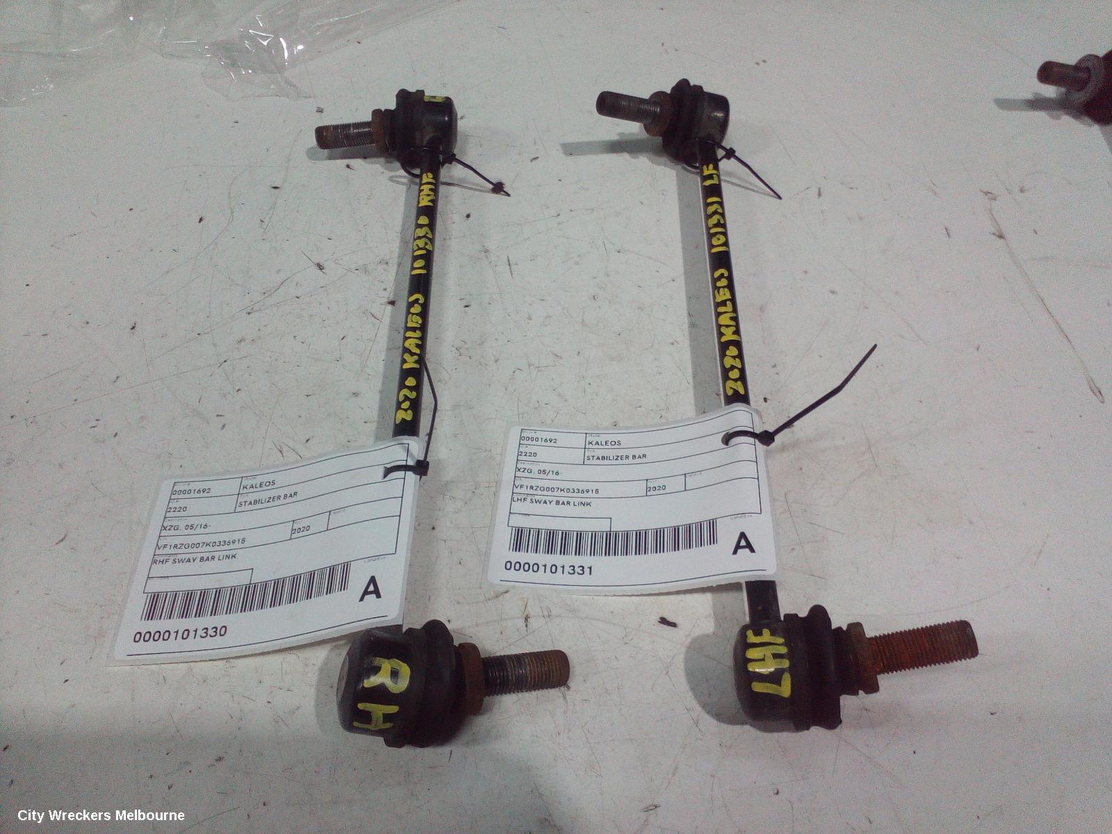 RENAULT KALEOS STABILISER BAR, XZG, 05/2016 ONWARDS - Image 2
