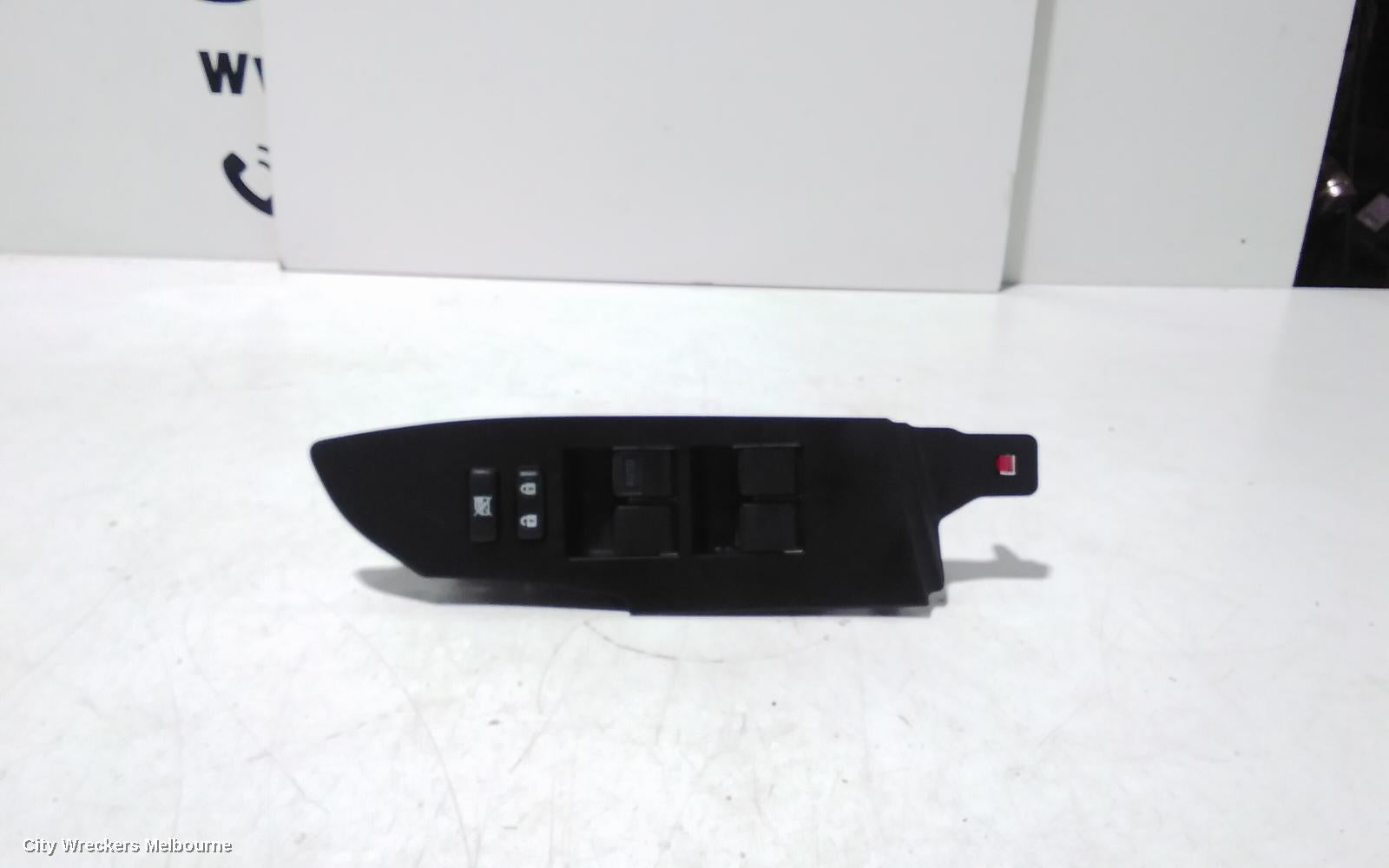 TOYOTA COROLLA PWR DR WIND SWITCH, RH FRONT (MASTER SWITCH), ZRE172R, SEDAN, 12/2013 - 06/2019 - Image 2