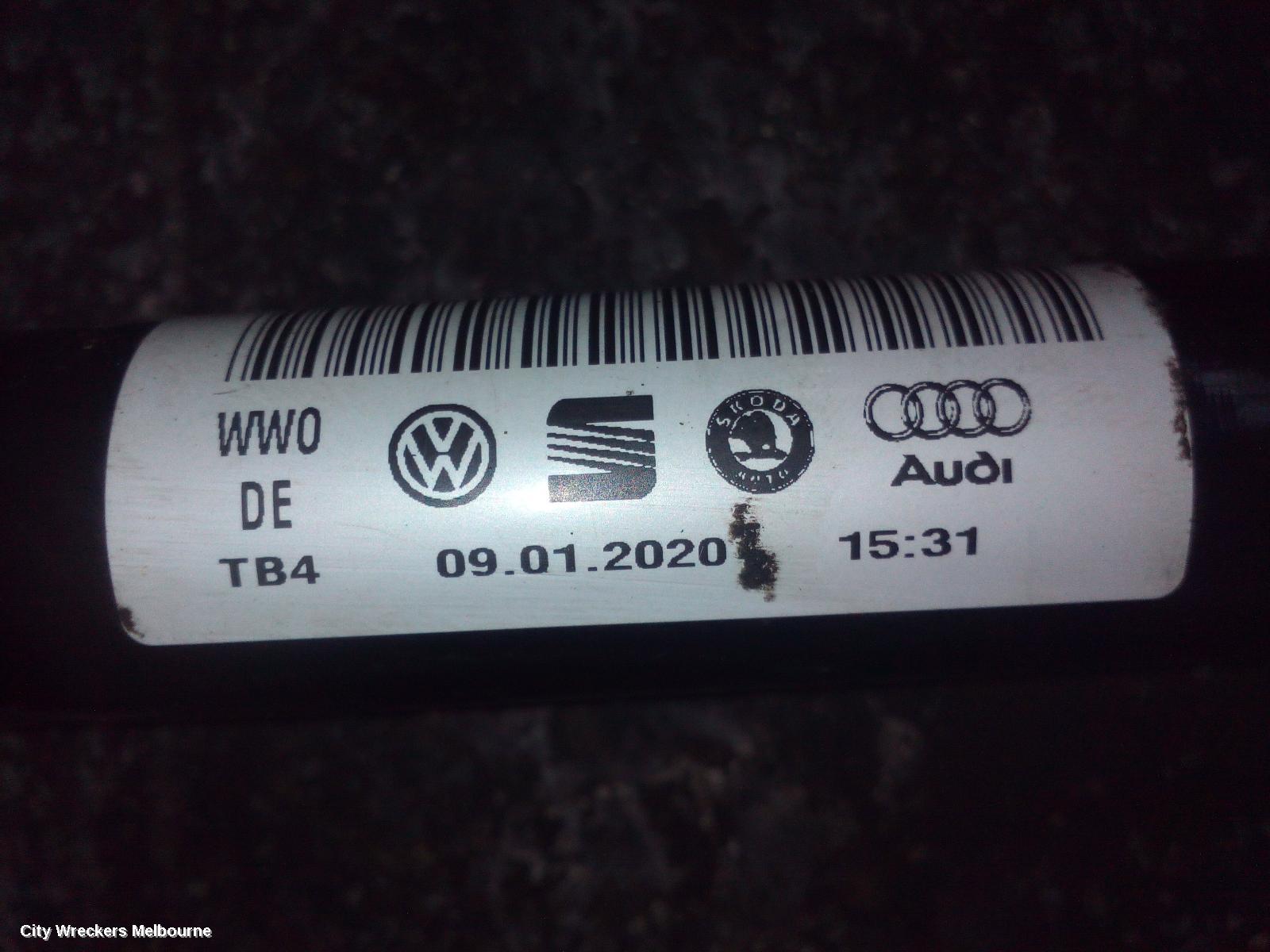VOLKSWAGEN T-CROSS LEFT DRIVESHAFT, FRONT, PETROL, 1.0, TURBO, DKJA/DXUA CODE, C1, 01/2020 ONWARDS - Image 1