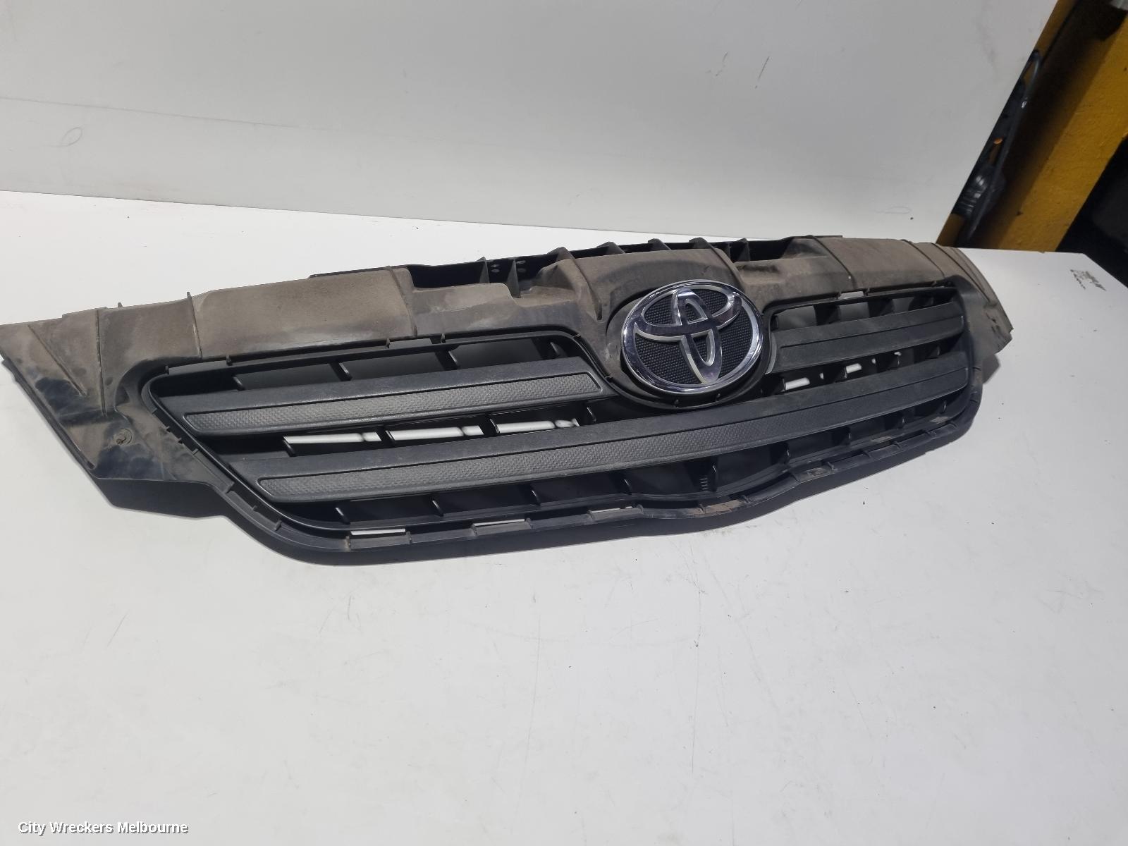 TOYOTA COROLLA GRILLE, RADIATOR GRILLE, ZRE152/20153R, SEDAN, INNER, 03/2007 - 02/2010 - Image 3