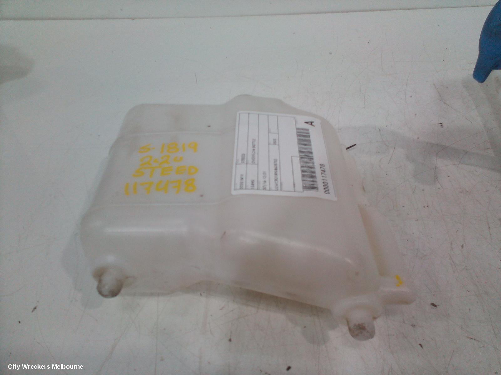GREAT WALL STEED OVERFLOW BOTTLE, 07/2016 - 12/2021 - Image 2