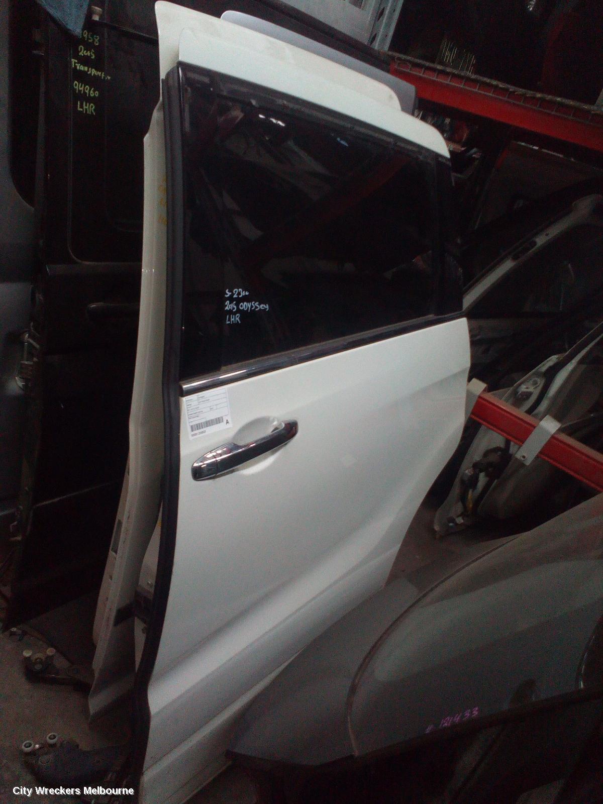 HONDA ODYSSEY LEFT REAR DOOR/SLIDING, RC1, 02/2014 - 03/2022 - Image 1
