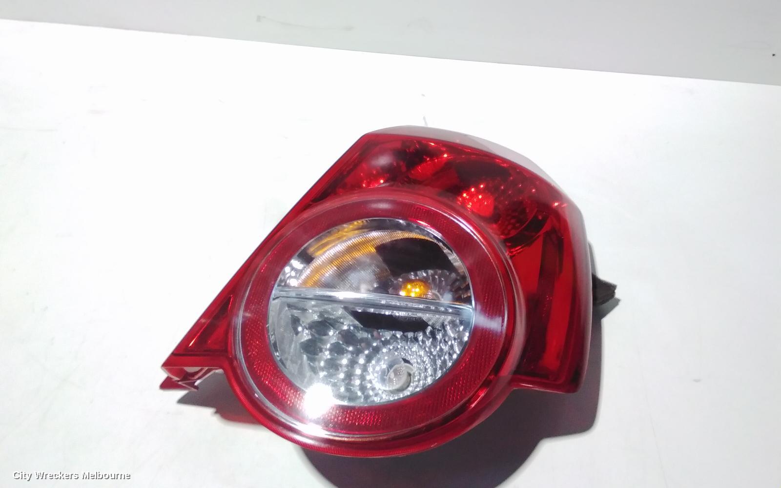 HOLDEN BARINA RIGHT TAILLIGHT, TK, HATCH, 07/2008 - 12/2012 - Image 1
